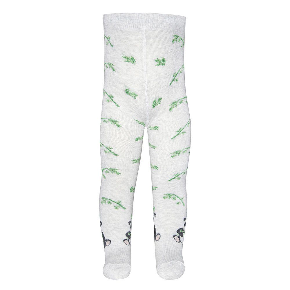 Ewers Strumpfhose Strumpfhose GOTS Panda 98% Baumwolle kbA, 2% Elasthan