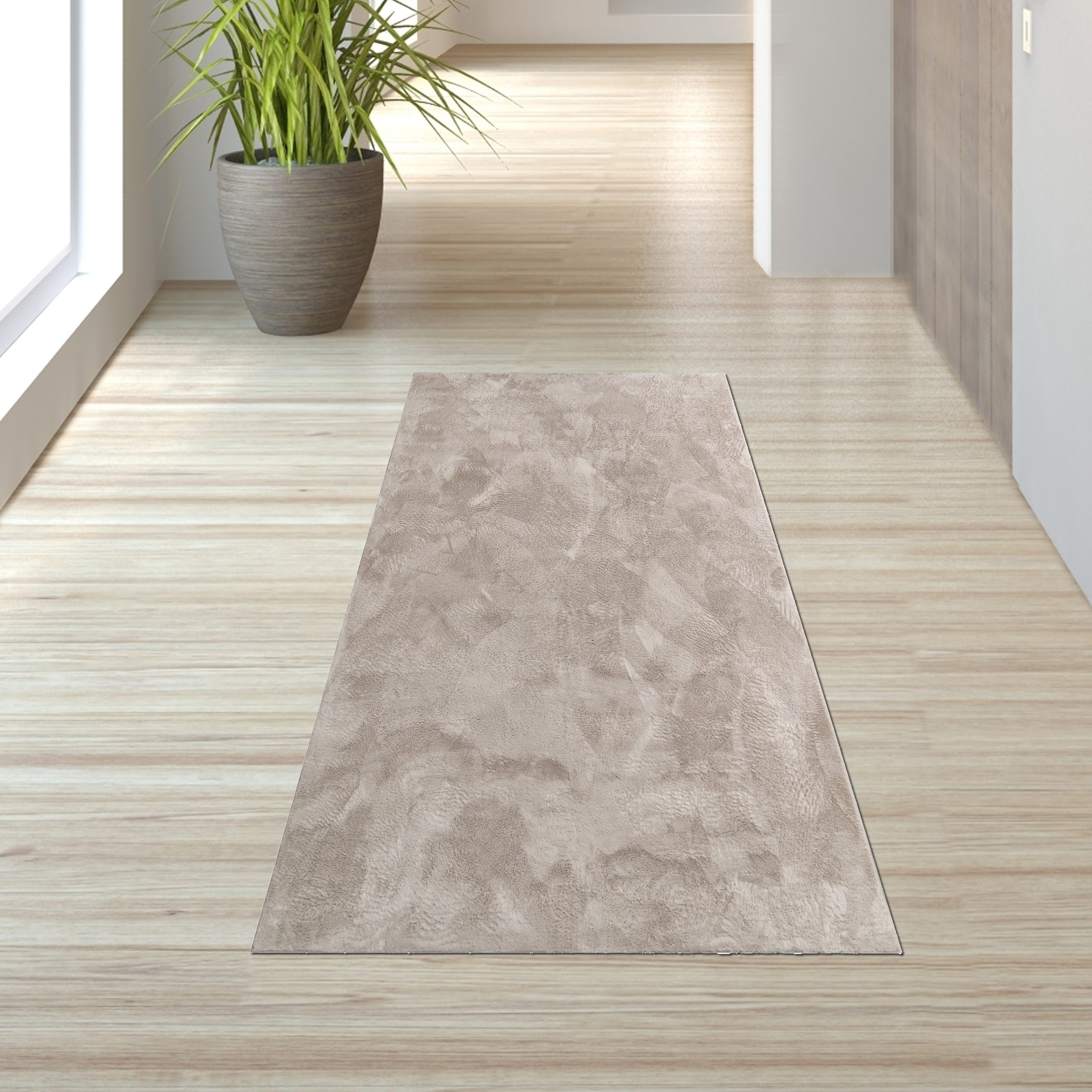 TeppichHome24 Teppich Teppich beige weich pflegeleicht günstig online kaufen