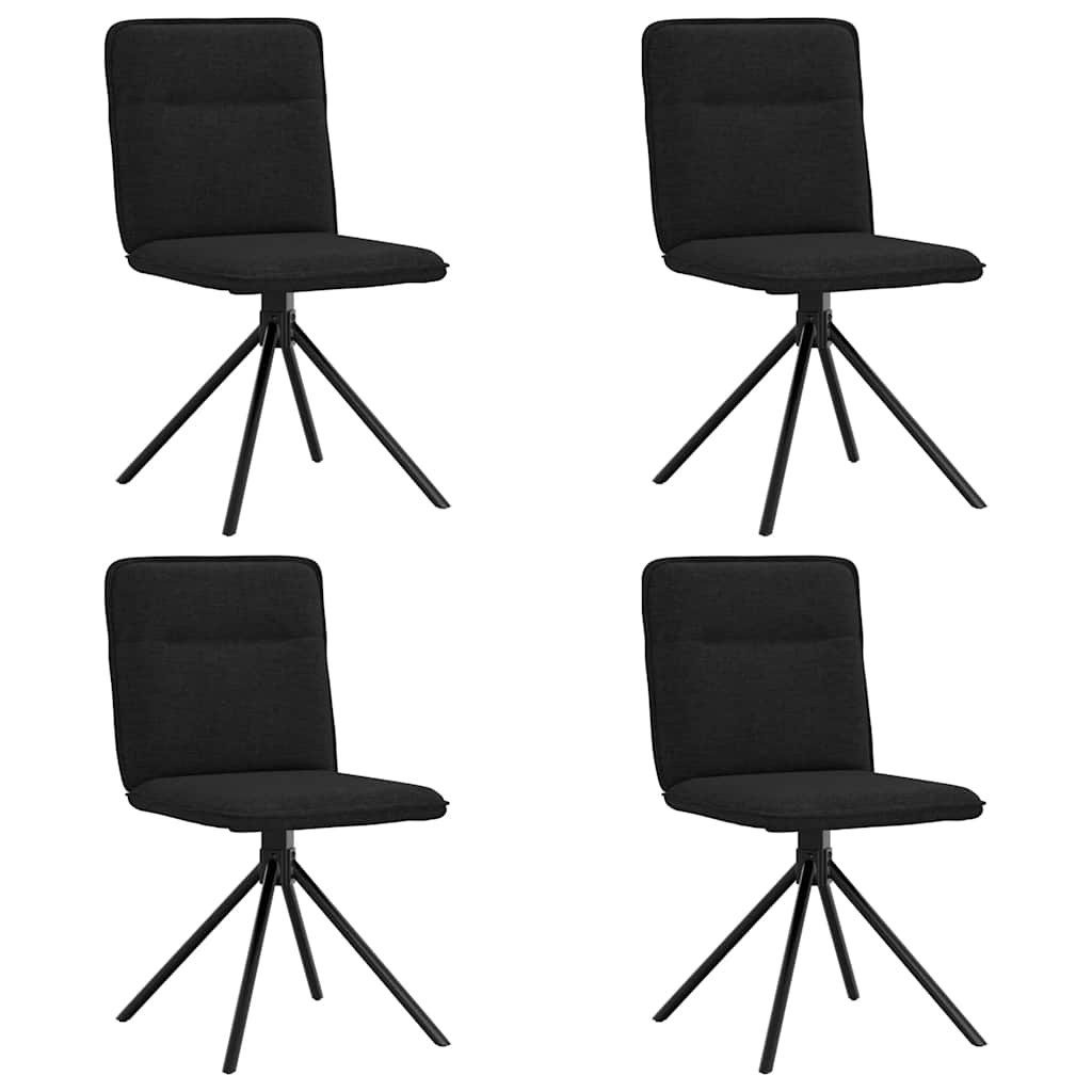 vidaXL Esszimmerstuhl Esszimmerstühle 4 Stk. Schwarz günstig online kaufen