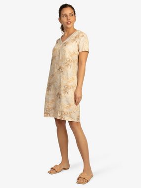 mint & mia Sommerkleid aus hochwertigem Leinen Material mit Klassisch Stil
