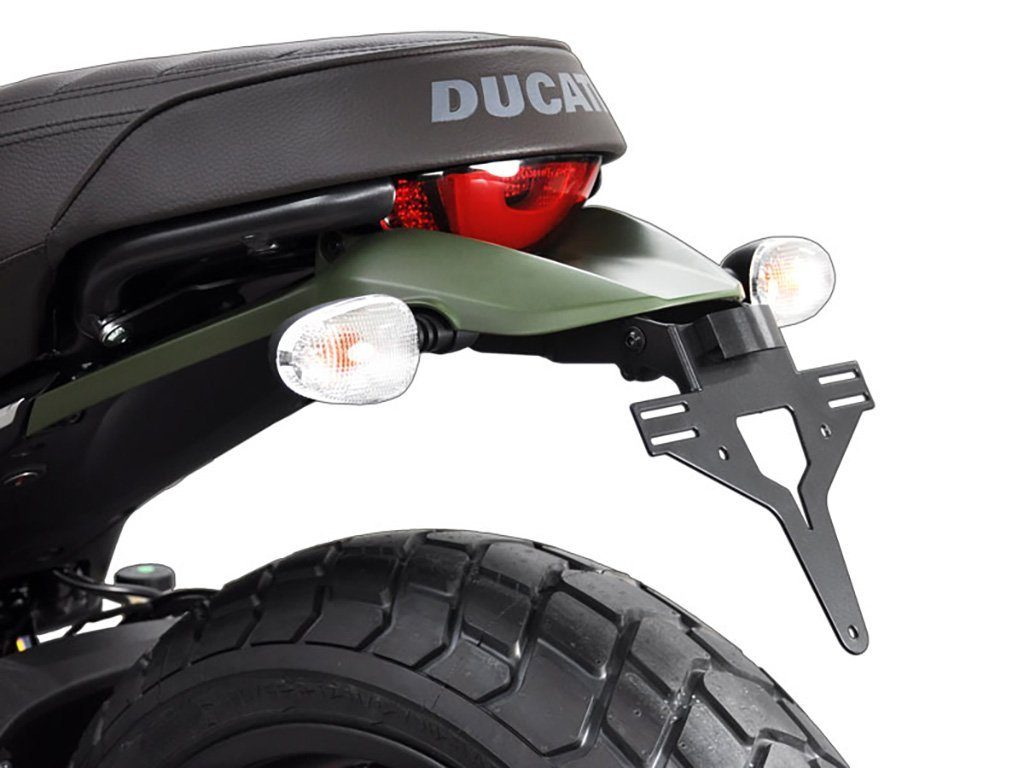 ZIEGER Kennzeichenhalter Kennzeichenhalter für Ducati Scrambler 800 BJ 2015-17