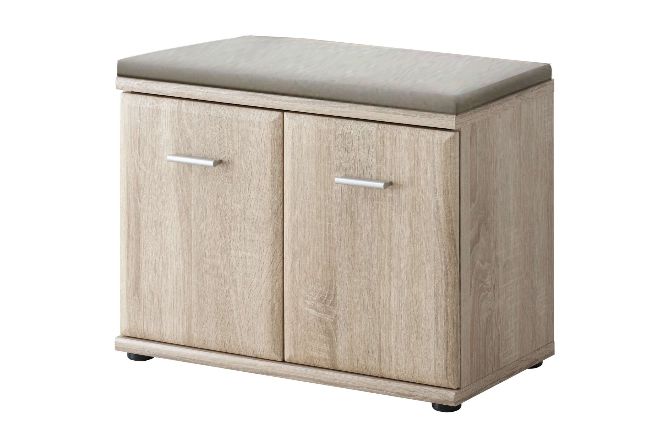 99rooms Schuhschrank Amario (Schuhschrank, Schuhbank) Sitzbank mit Kissen, mit 2 Türen