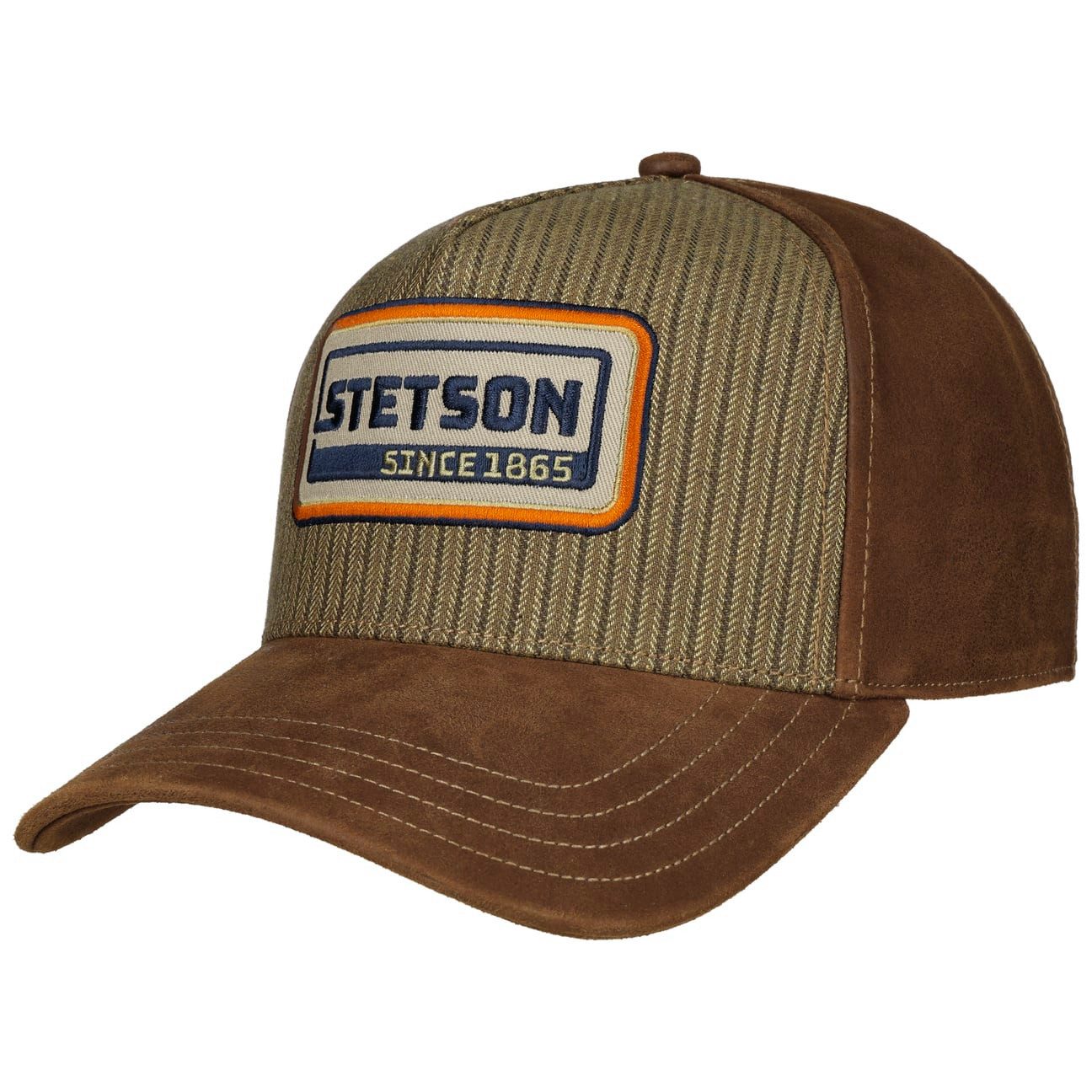 Stetson Baseball Cap (1-St) Basecap Metallschnalle