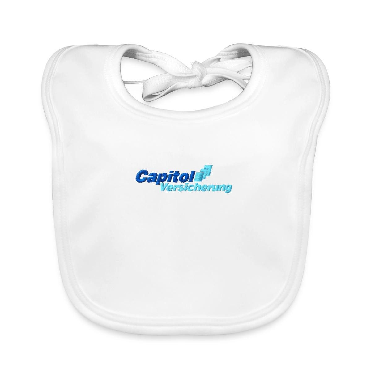 Lätzchen Stromberg Gesticktes Logo Der Capitol Versicherung Bio Baby Lätzchen W