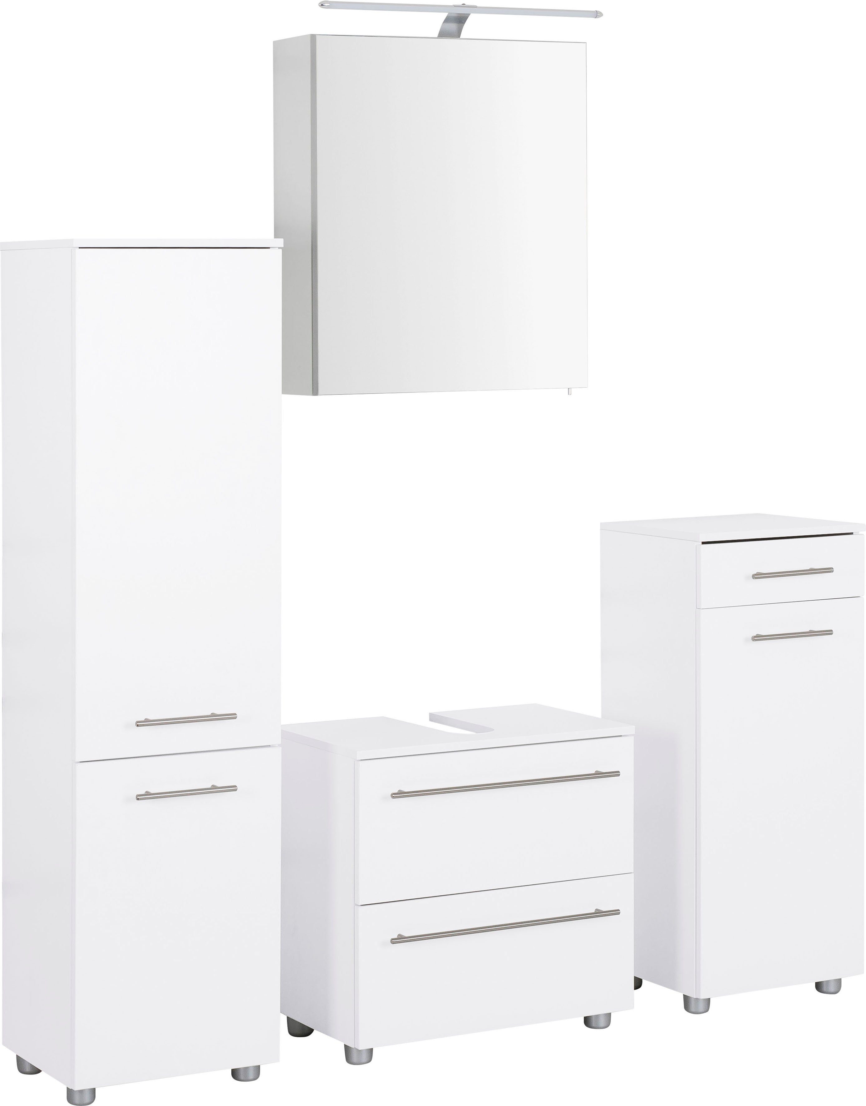 OPTIFIT Badmöbel-Set Bern, (4-St)