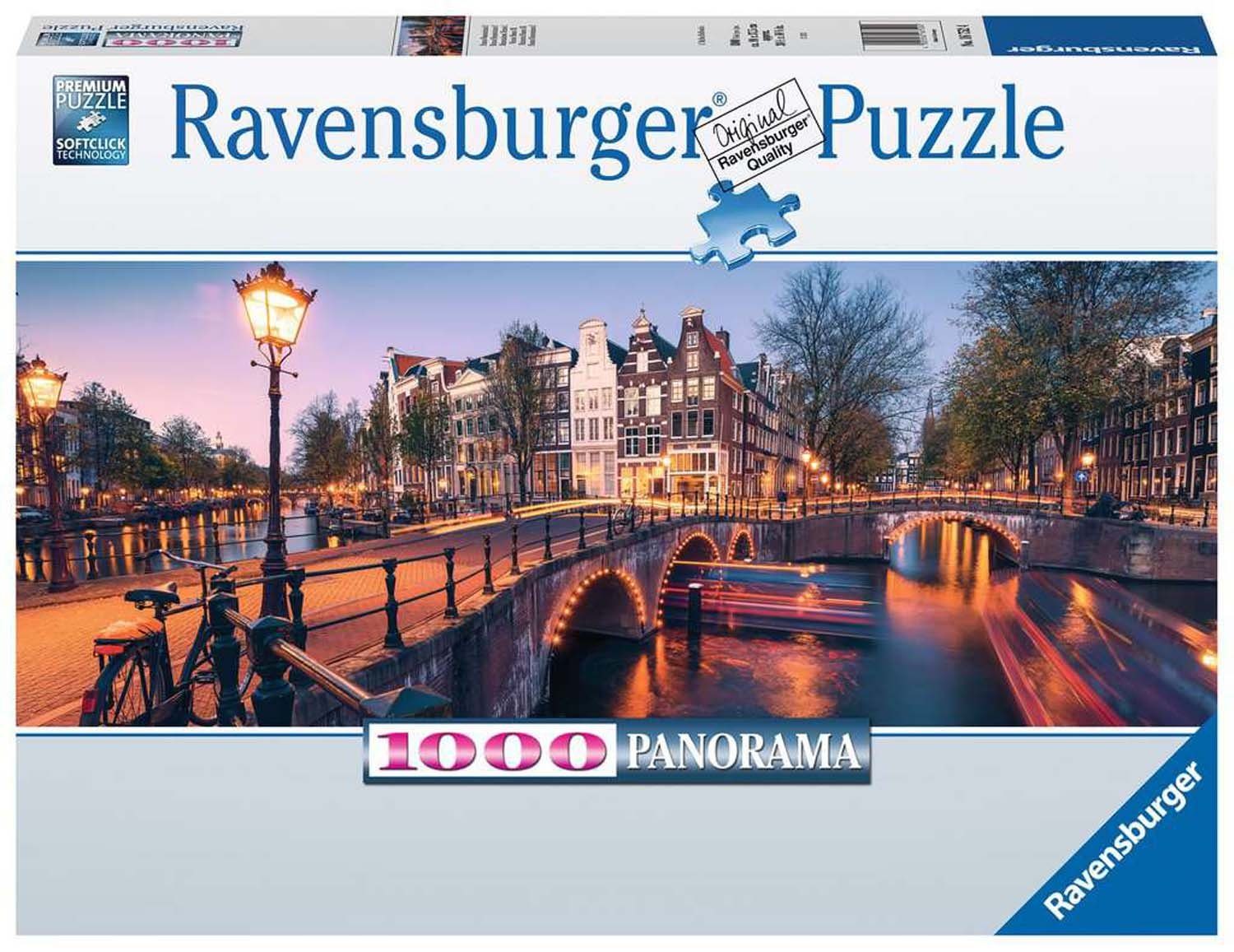 Ravensburger Puzzle Ravensburger 16752 - Abend in Amsterdam - 1000 Teile, P günstig online kaufen