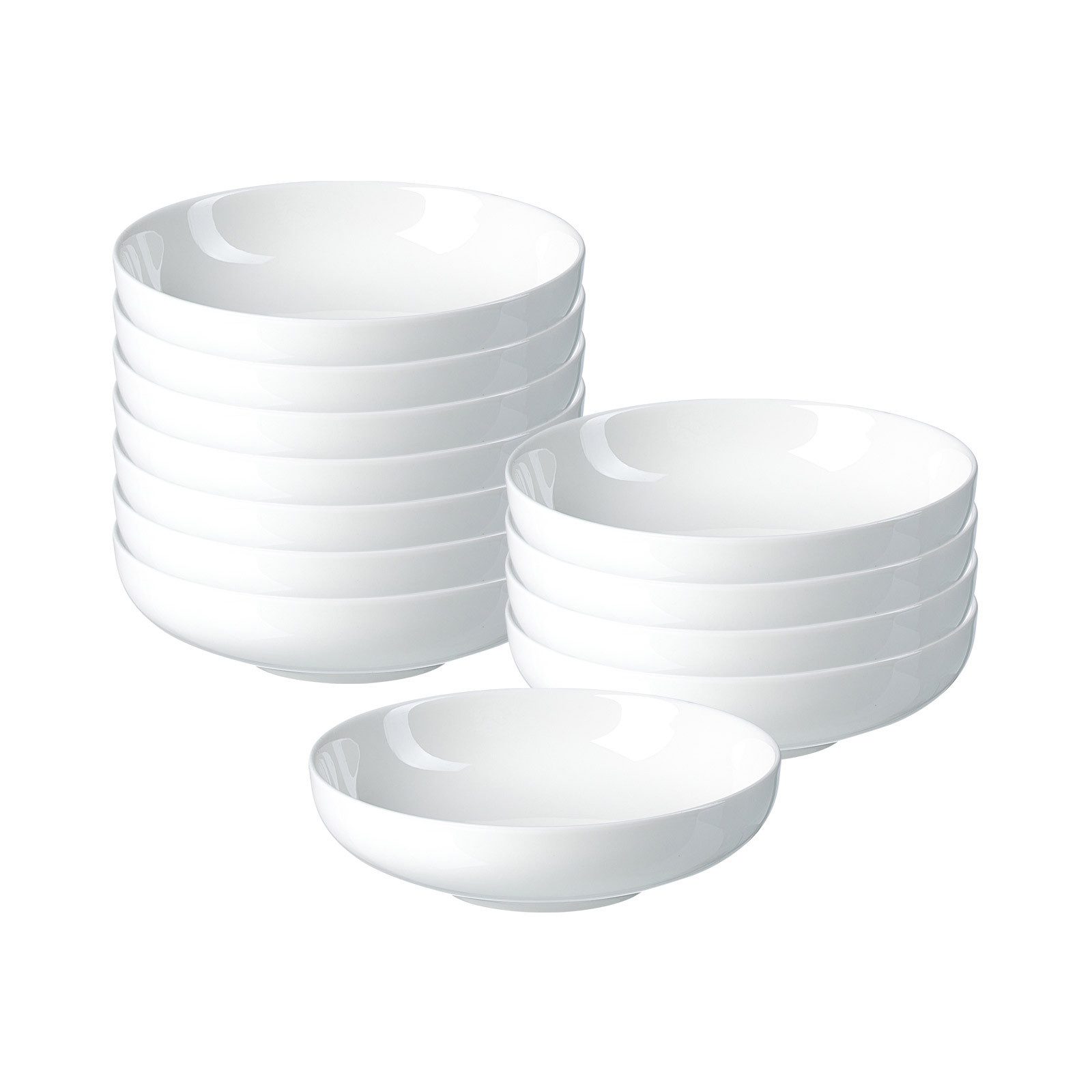 Ritzenhoff & Breker Schale Skagen Beilagenschalen ø 11,5 cm 12er Set, Porzellan, (12 Teller, 12-tlg)