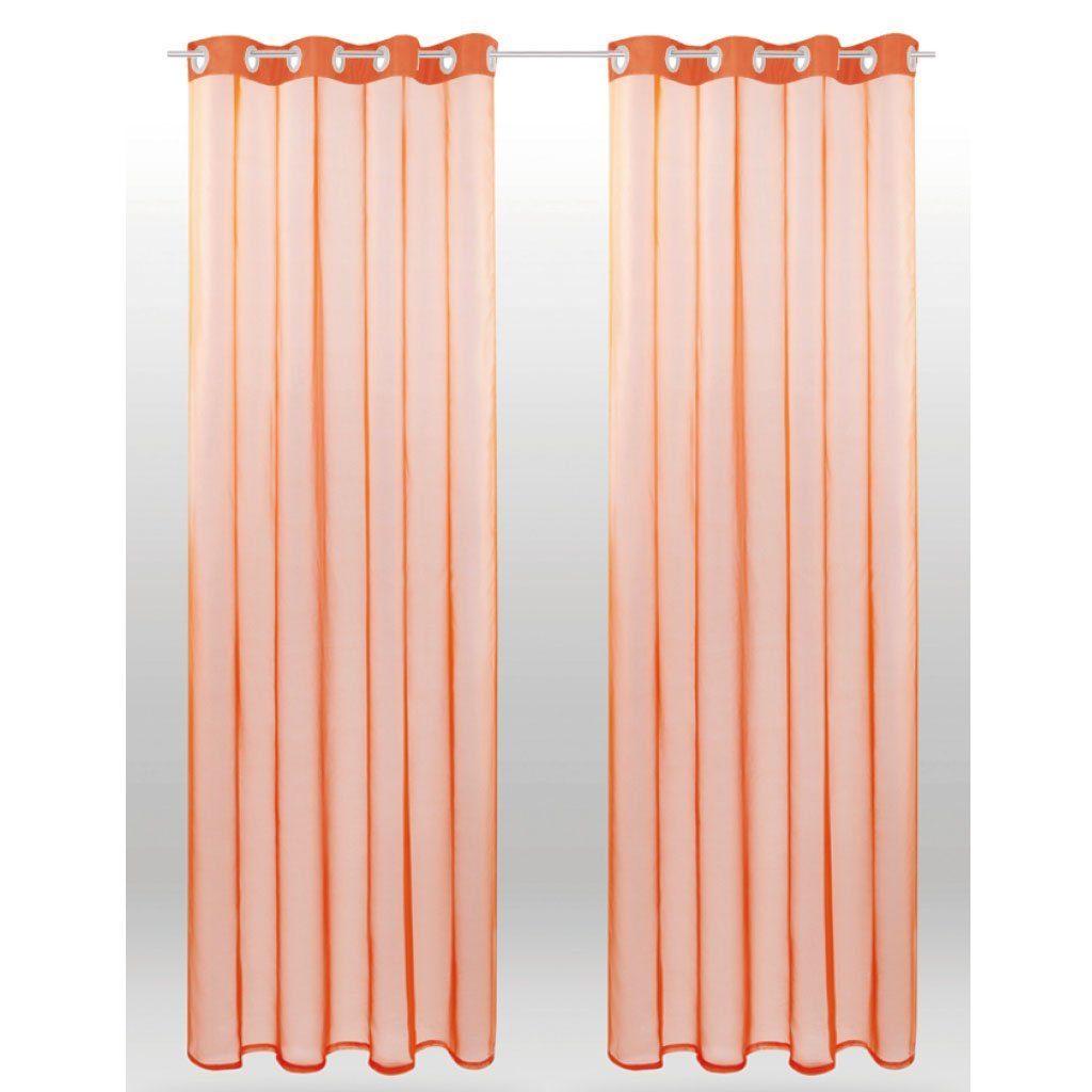 Bestlivings Dekoschal Noella Ösen Voile 140 cm x 145 cm + Raffhalter Bordea günstig online kaufen