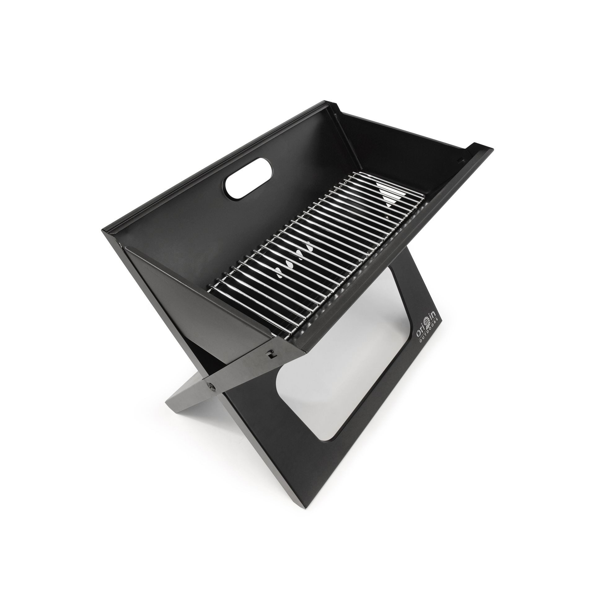 Origin Outdoors Holzkohlegrill Origin Outdoors Klappgrill BBQ – Holzkohle Campinggrill