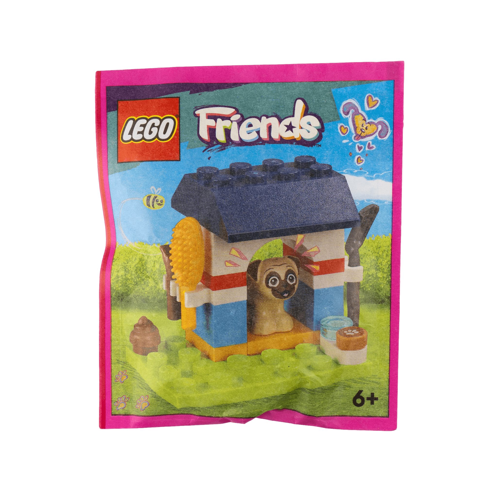 LEGO® Friends Mops mit Hundehütte Paperbag Menge 1x Spielbausteine
