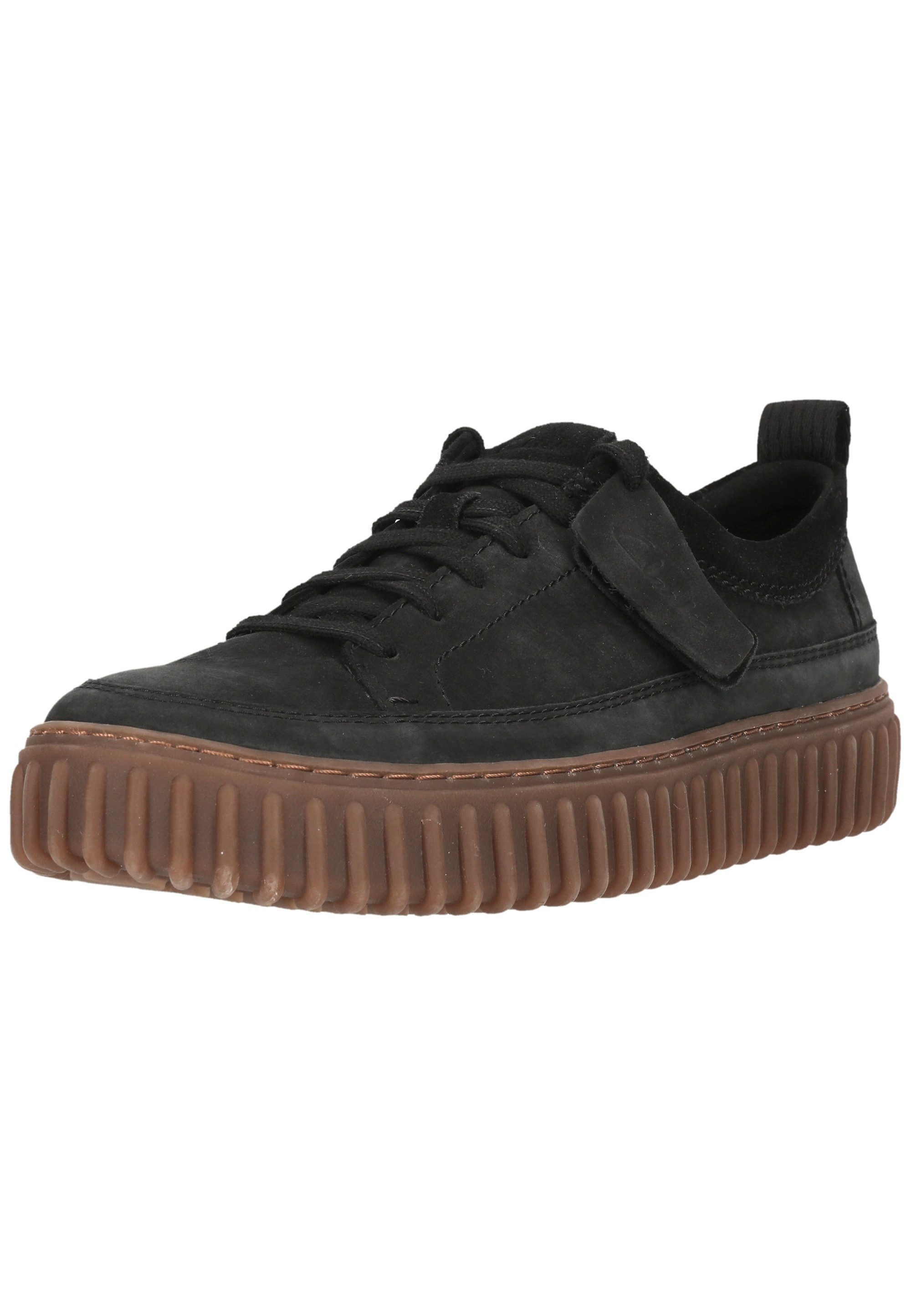 Clarks Torhill Lace Sneaker mit gerippter Laufsohle günstig online kaufen