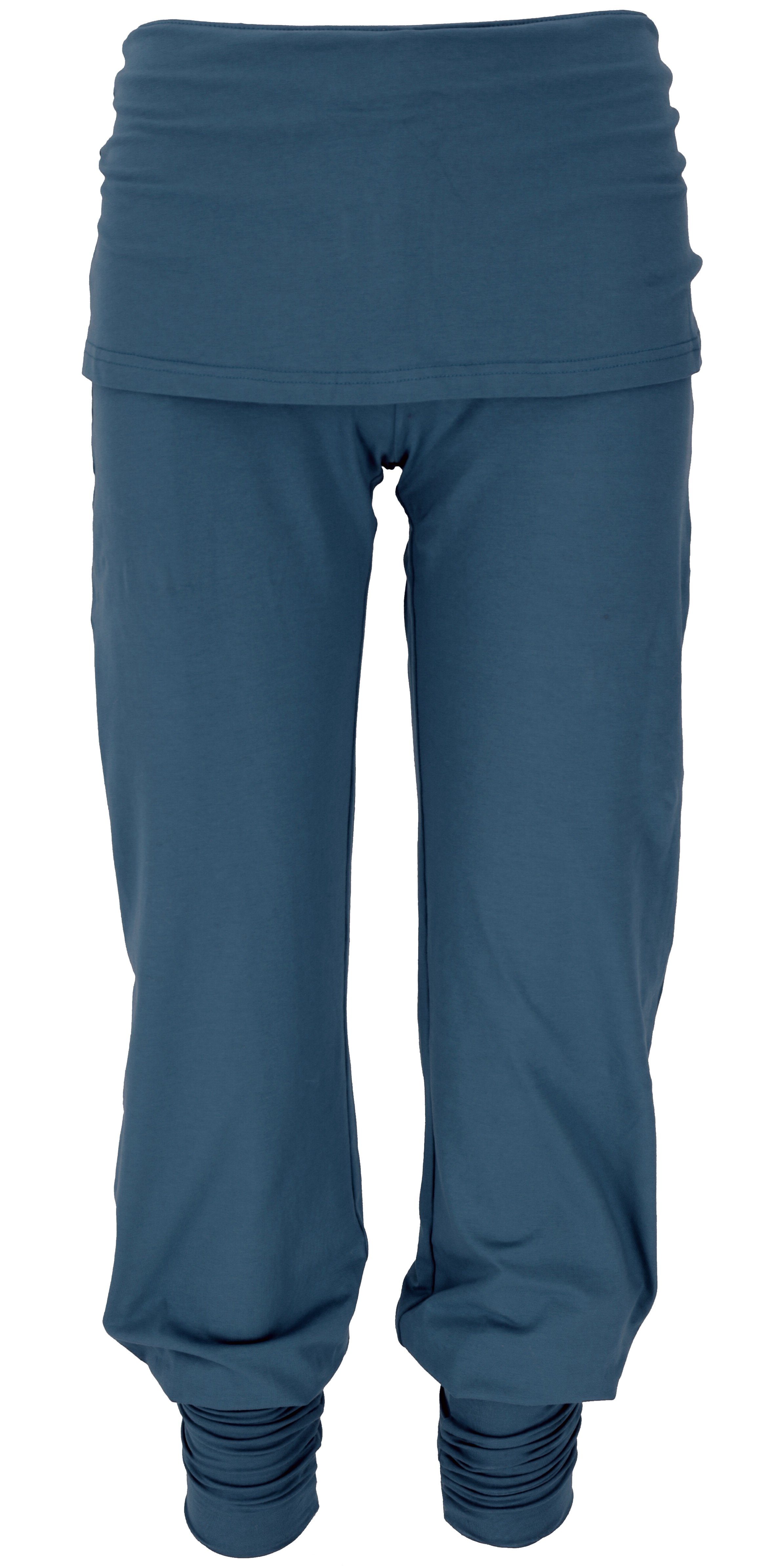 Bio-Qualität alternative Yoga-Hose blau Minirock Guru-Shop orion orion.. mit Bekleidung Relaxhose in -