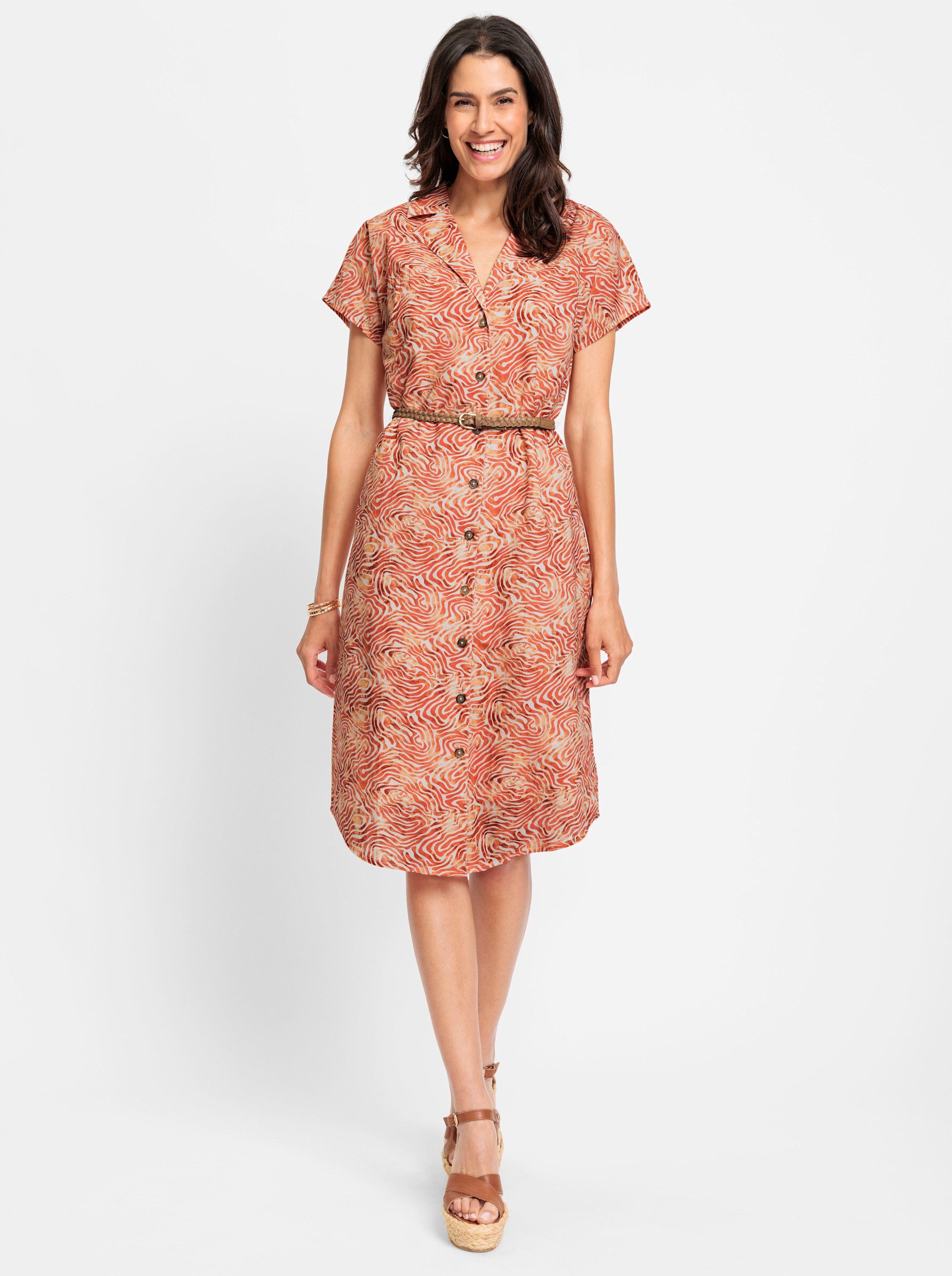 Etuikleid Druckkleid