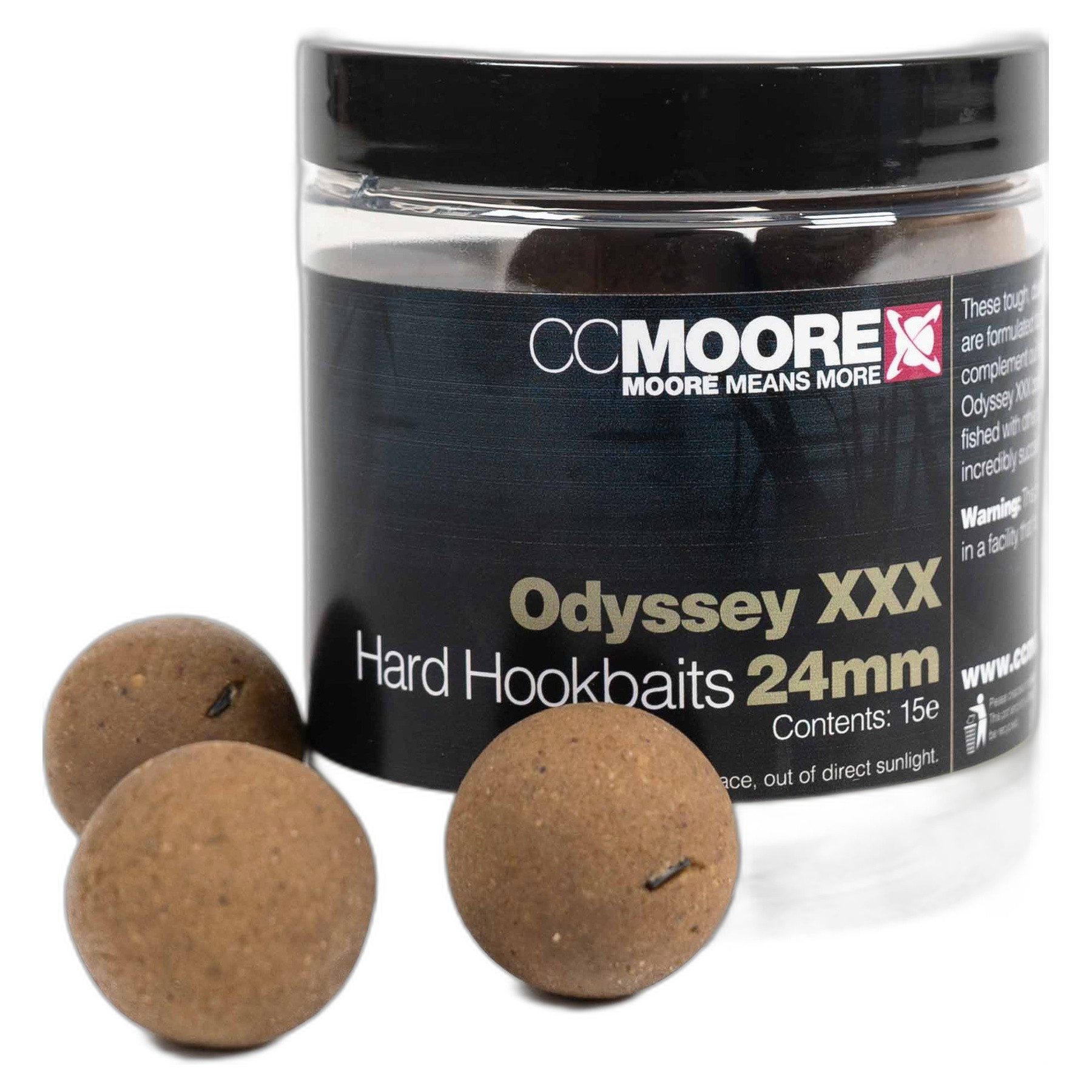 CC Moore Fischboilies Odyssey XXX Hard Hookbaits 24mm
