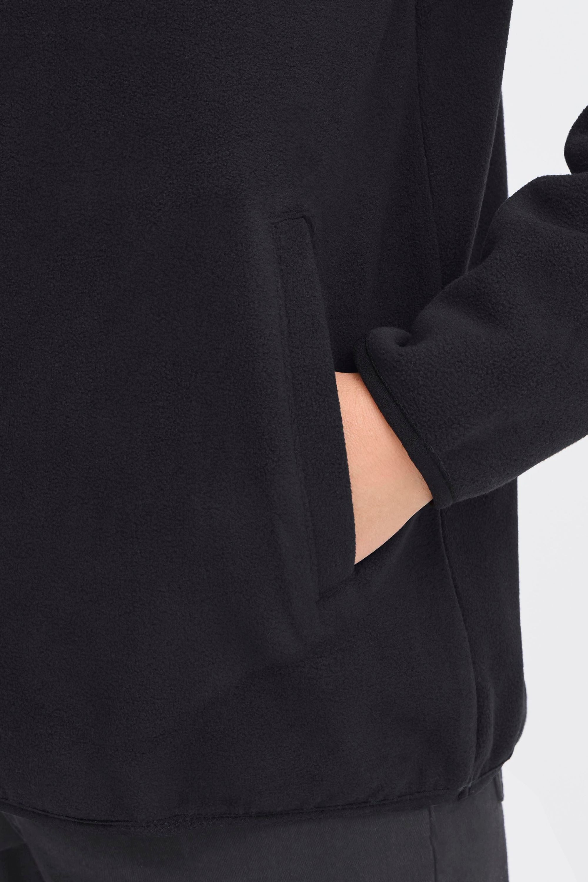 OXMO Troyer OXNete Modischer Fleecetroyer mit Stehkragen