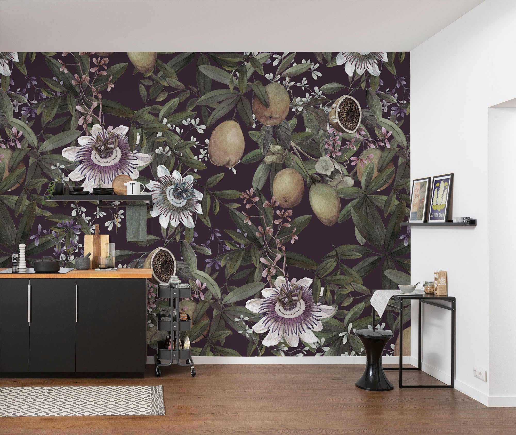Komar Fototapete Digitaldruck Vlies - Mezzanotte - Größe 300 x 250 cm, glatt, bedruckt, (Packung, 1 St), Wohnzimmer, Schlafzimmer