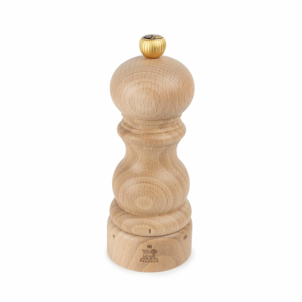 PEUGEOT Salzmühle PARIS 15cm Natur Buchenholz uSelect Zirkonia-Mahlwerk Gewürze Manuell