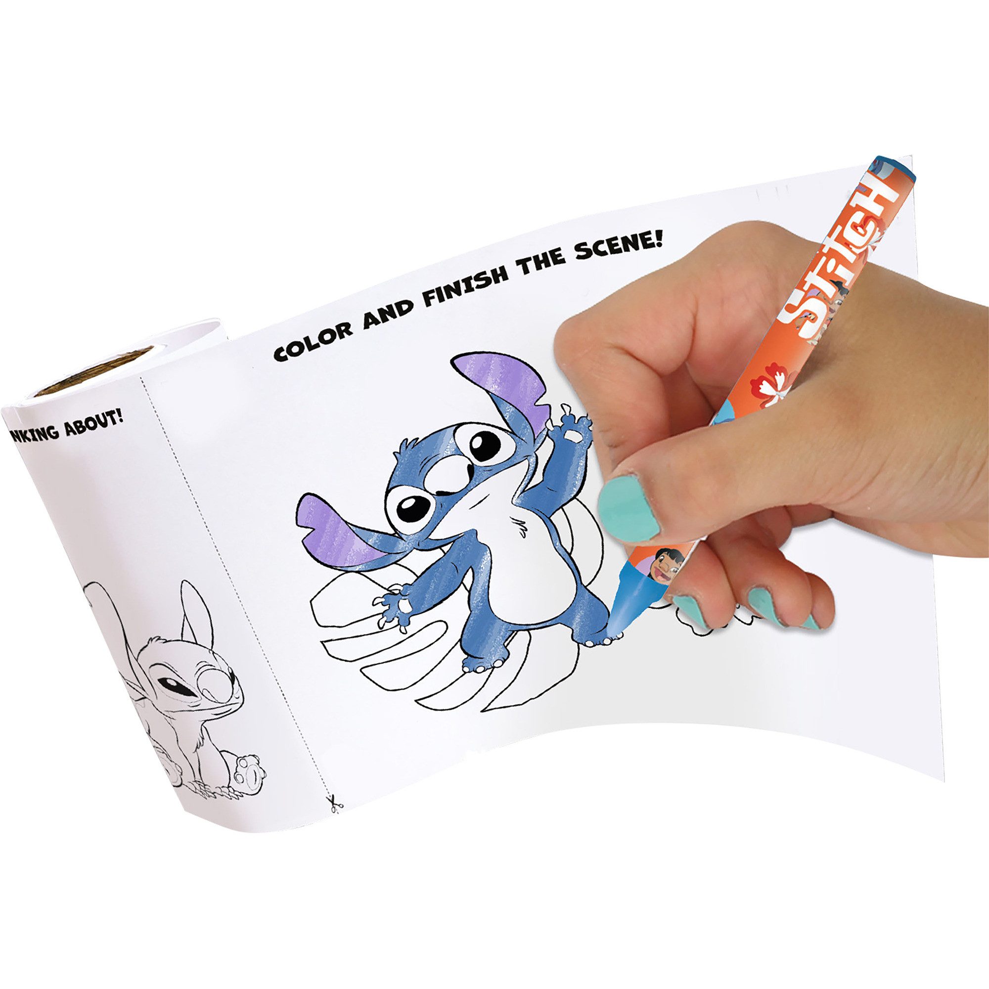 Just Play Malvorlage Just Play Lic Creativity Case - Stitch, Basteln