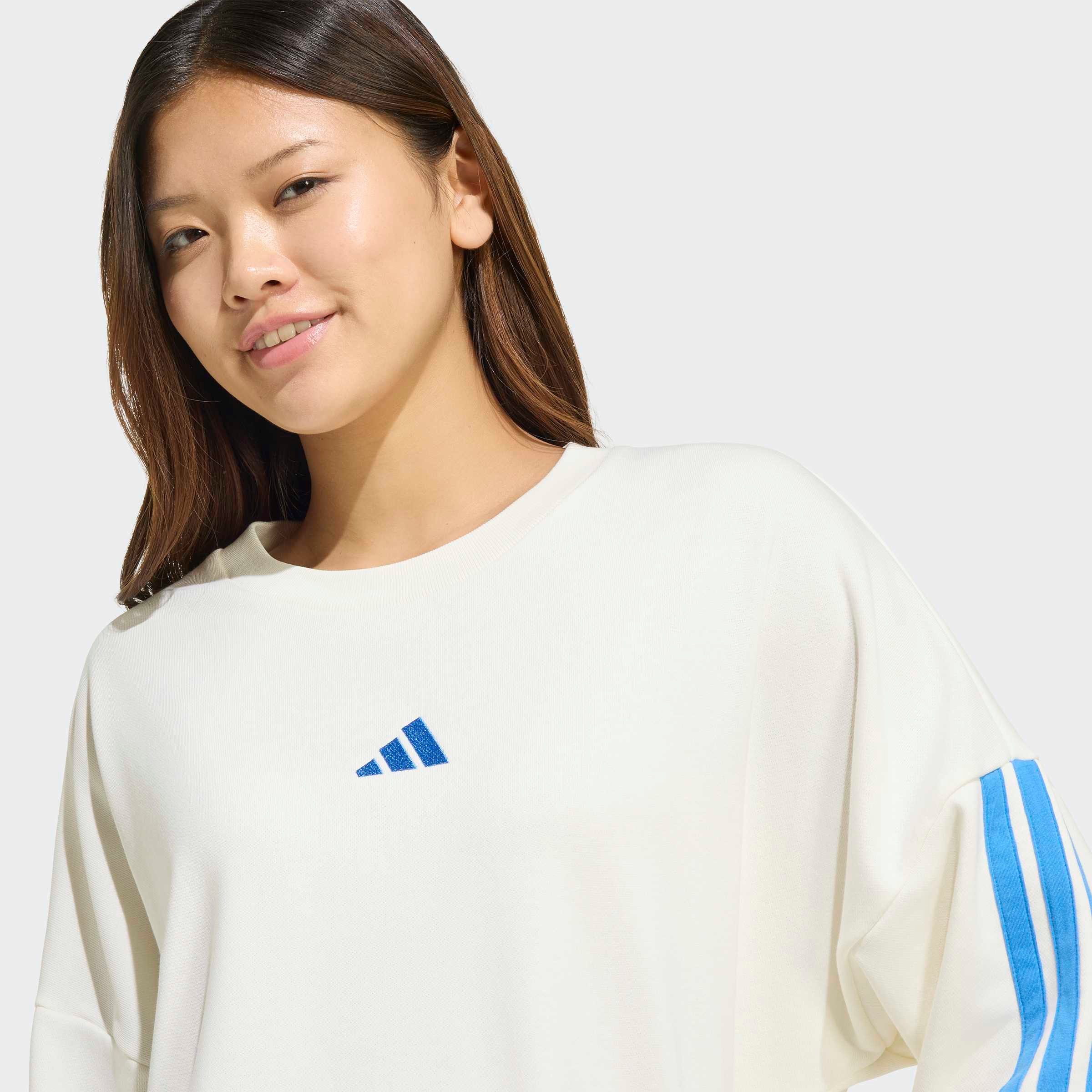 adidas Sportswear Sweatshirt ESSENTIALS 3-STREIFEN FRENCH TERRY