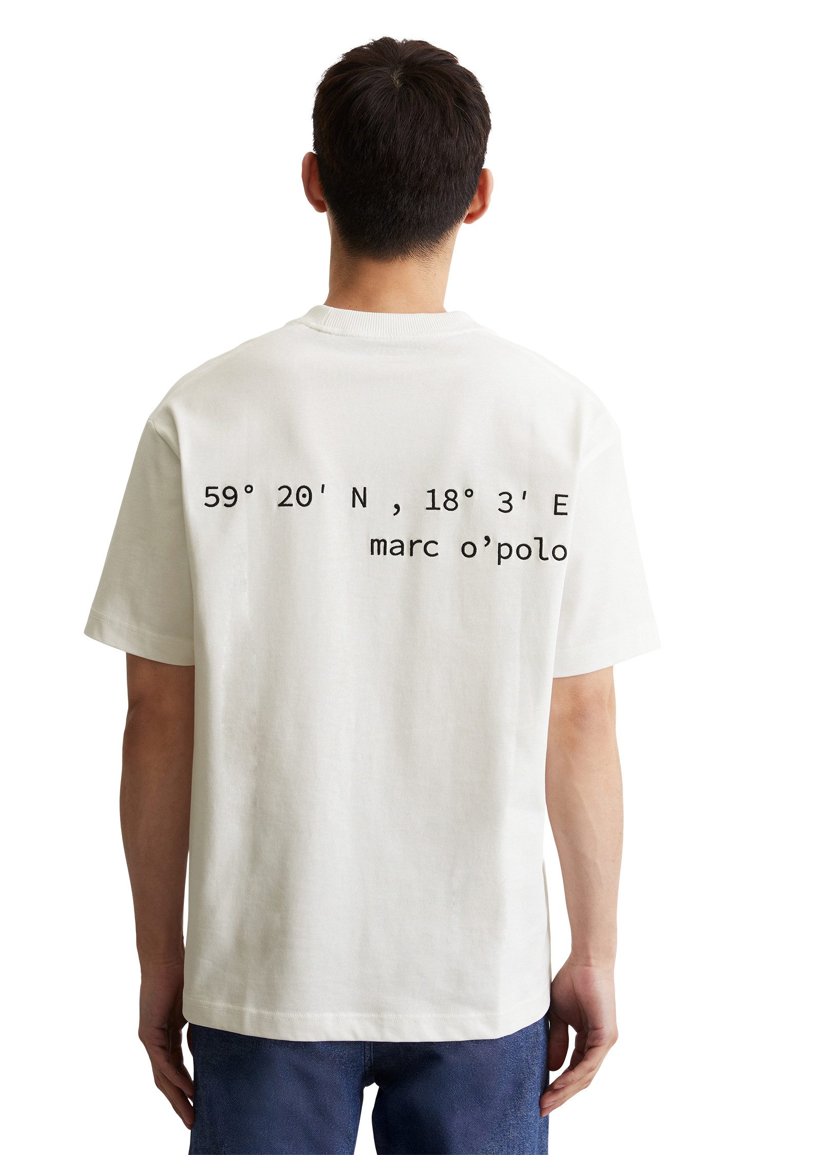 Marc O'Polo T-Shirt relaxed, Rückenprint