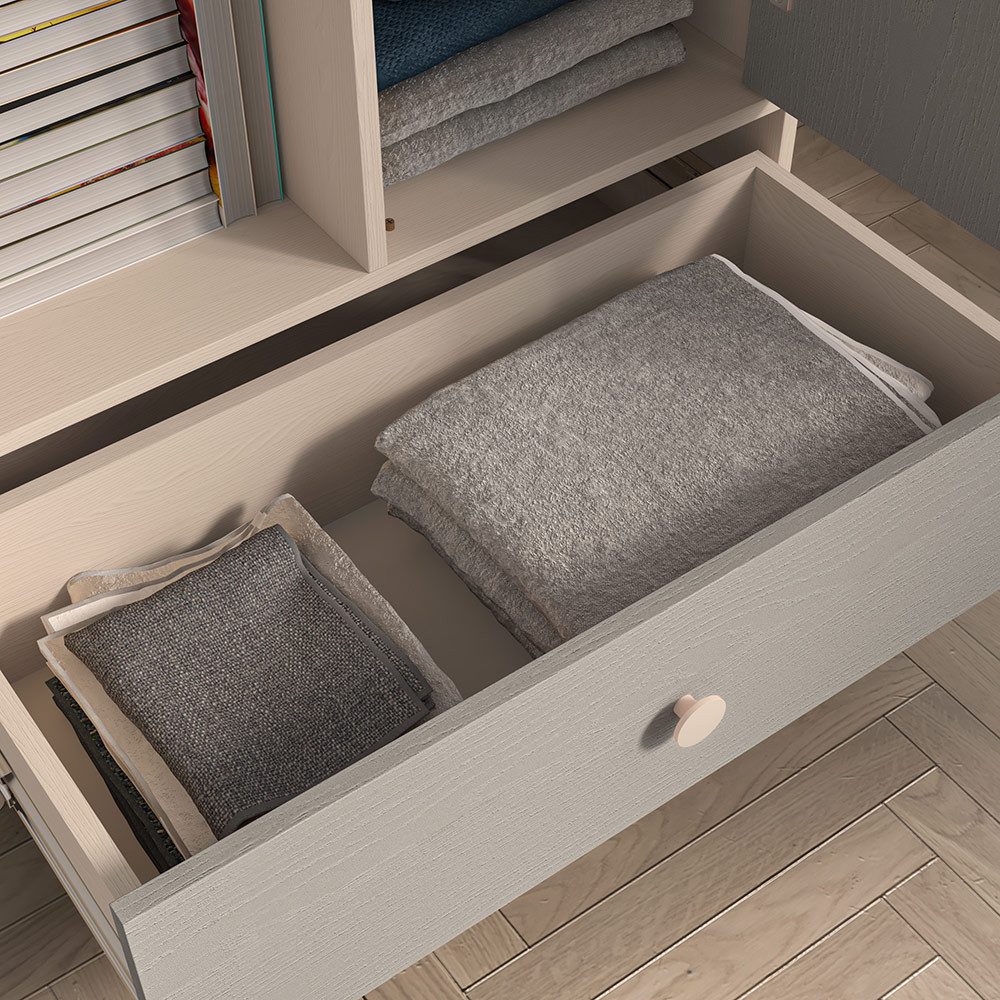 Lomadox Jugendzimmer-Set MODICA-131, (Sparset, 3-tlg., Eckkleiderschrank günstig online kaufen