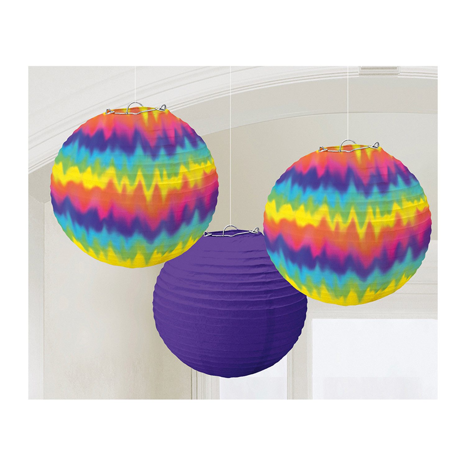 Amscan Hängedekoration Feeling Groovy Peace Party Dekorations Artikel - 3