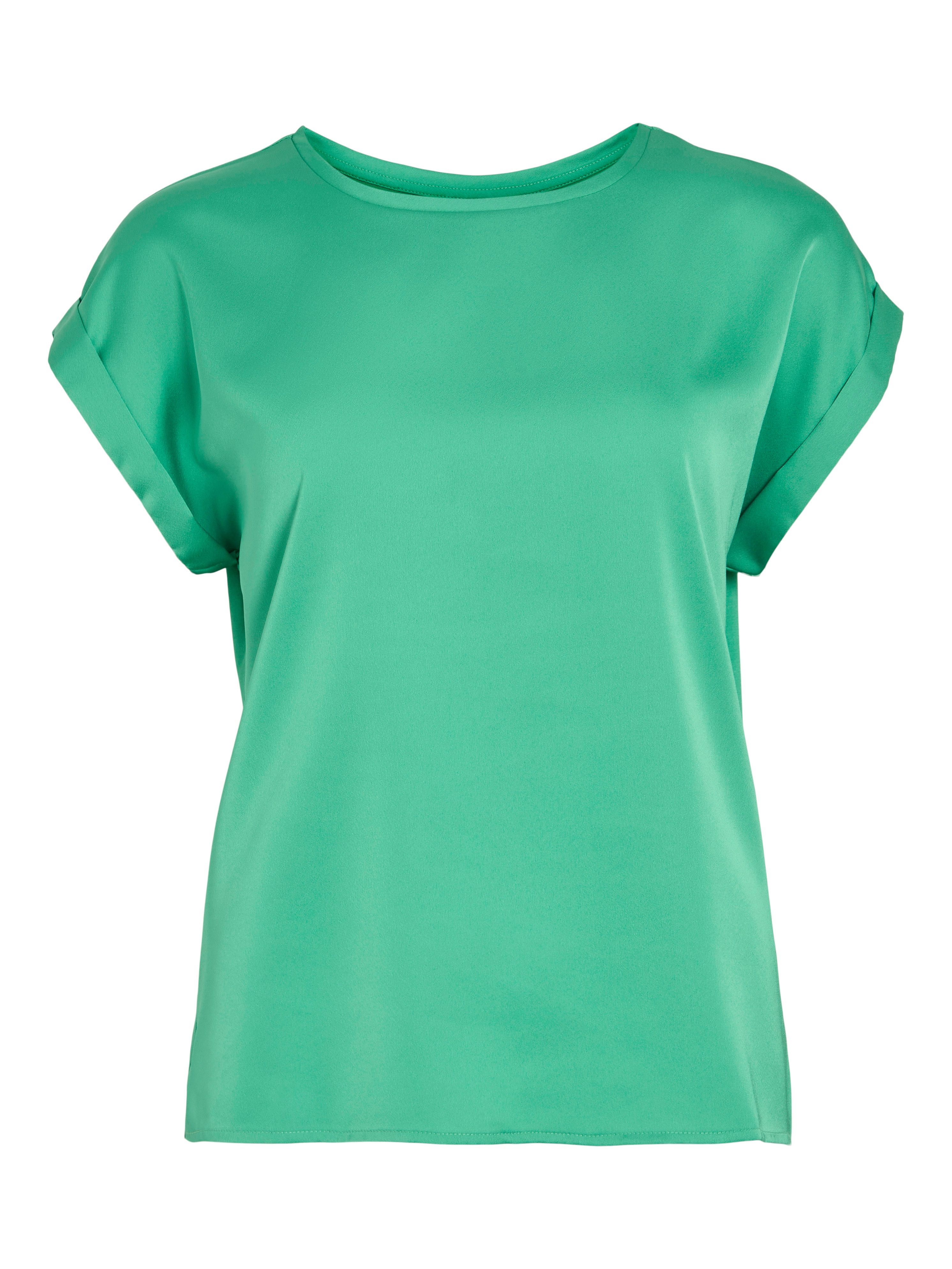 Vila Kurzarmshirt VIELLETTE S/S SATIN TOP günstig online kaufen