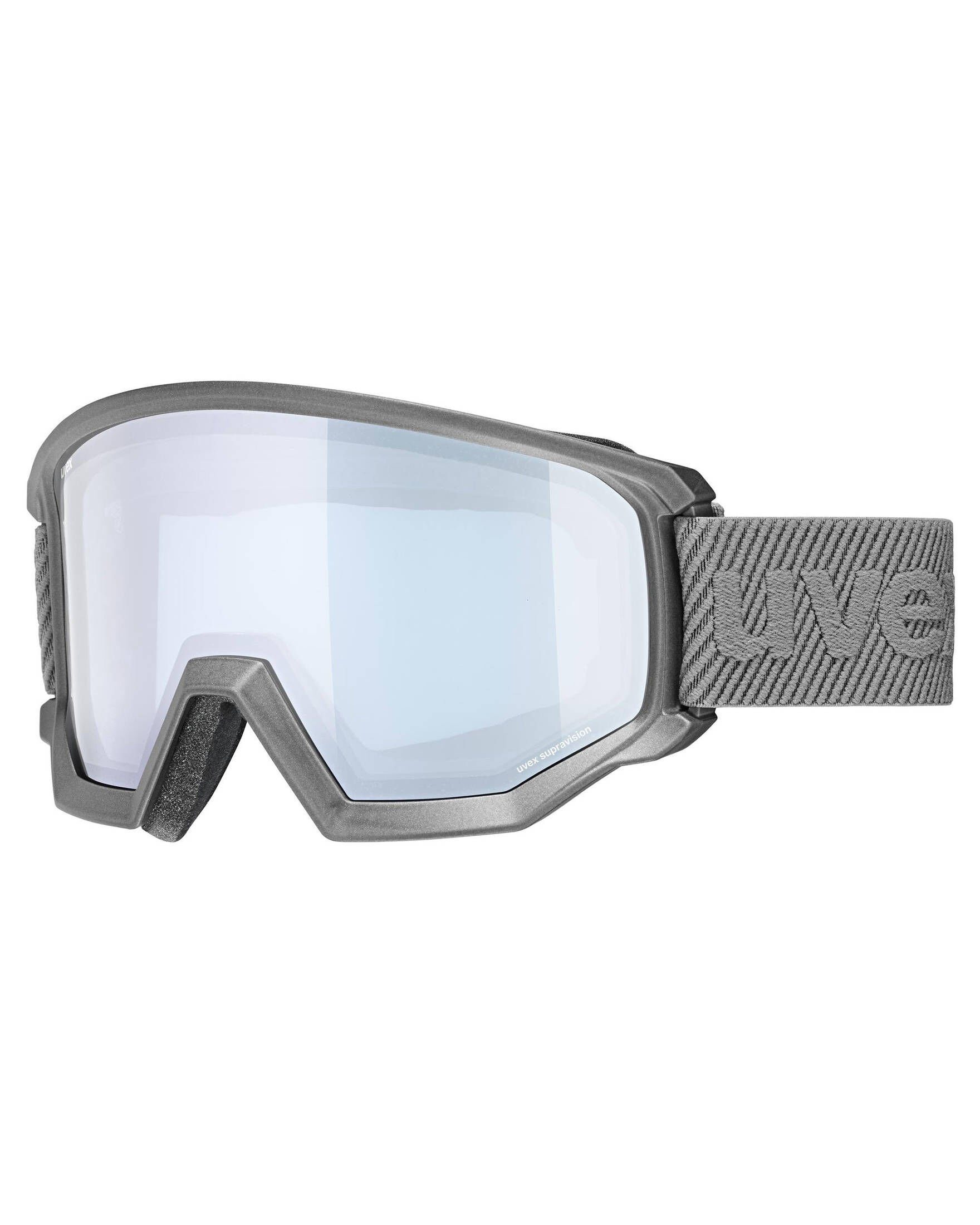 Skibrille Doppelglas Gläser: Uvex ATHLETIC FM, zylindrisch, Skibrille