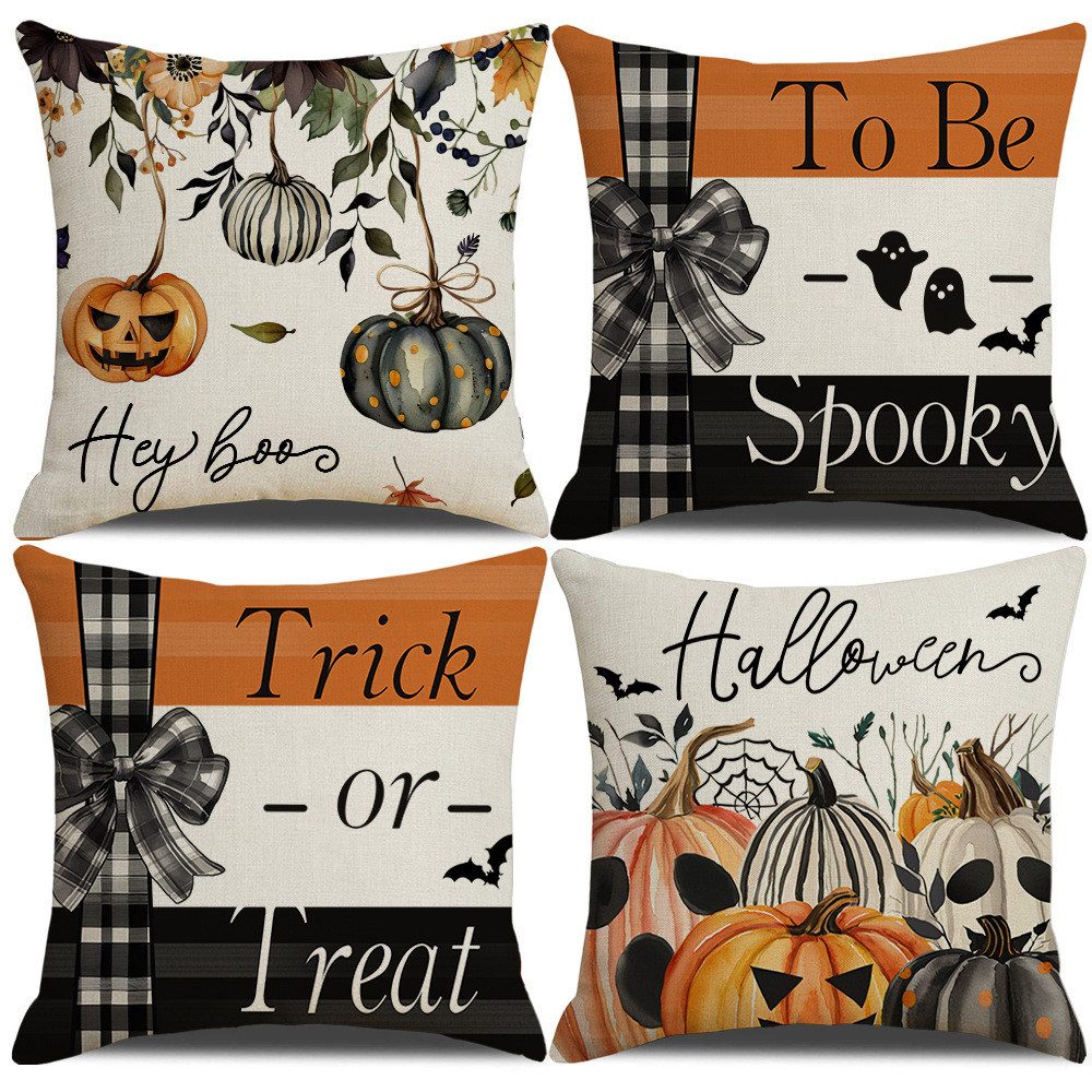 CLTYQ Kissenbezug Halloween Kissenbezüge Set mit günstig online kaufen