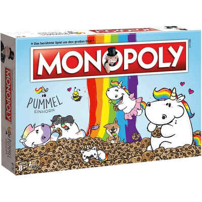 Winning Moves Spiel, »Monopoly«, Brettspiel Einhorn Familienspiel Gesellschaftsspiel Klassiker