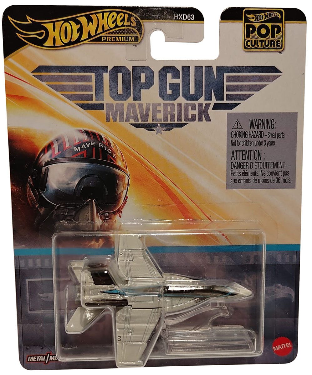 Hot Wheels Spielzeug-Flugzeug Hot Wheels Pop Culture Top Gun Maverick F/A-18E Super Hornet Flugzeug