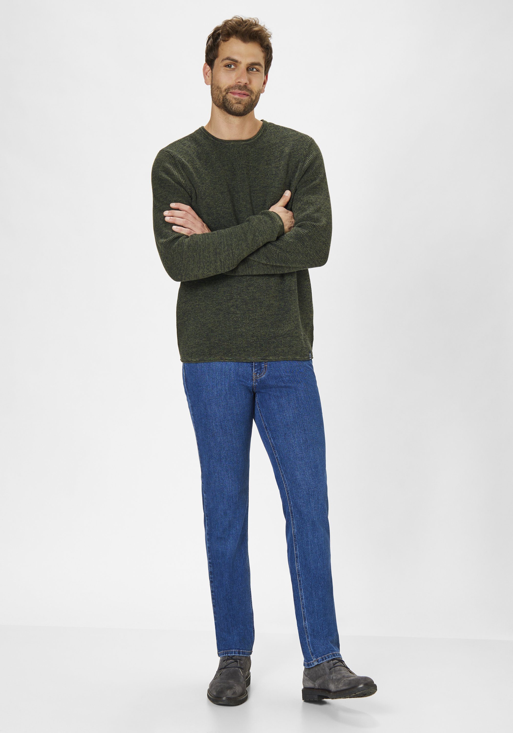Paddock's PIPE Slim-fit-Jeans moustache Comfort blue Slim-Fit use Jeans Motion Elastizität deep &