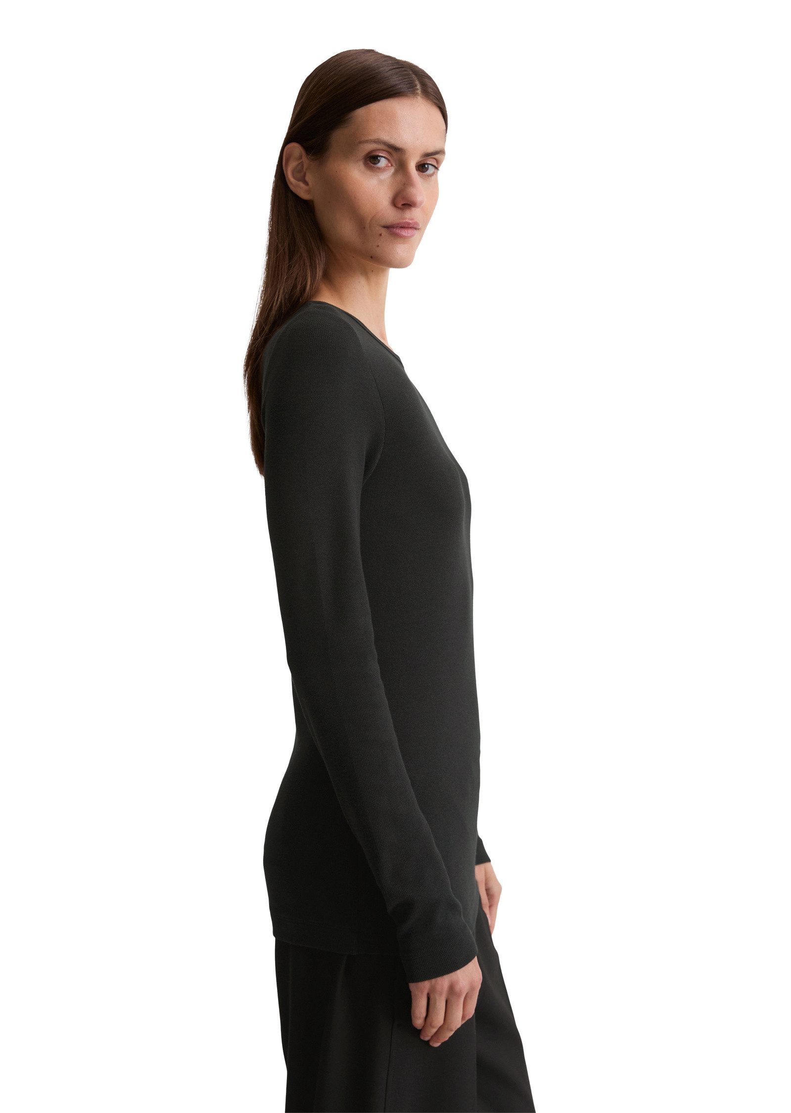 Marc O'Polo Langarmshirt aus TENCEL™ Modal-Baumwolle-Mix günstig online kaufen