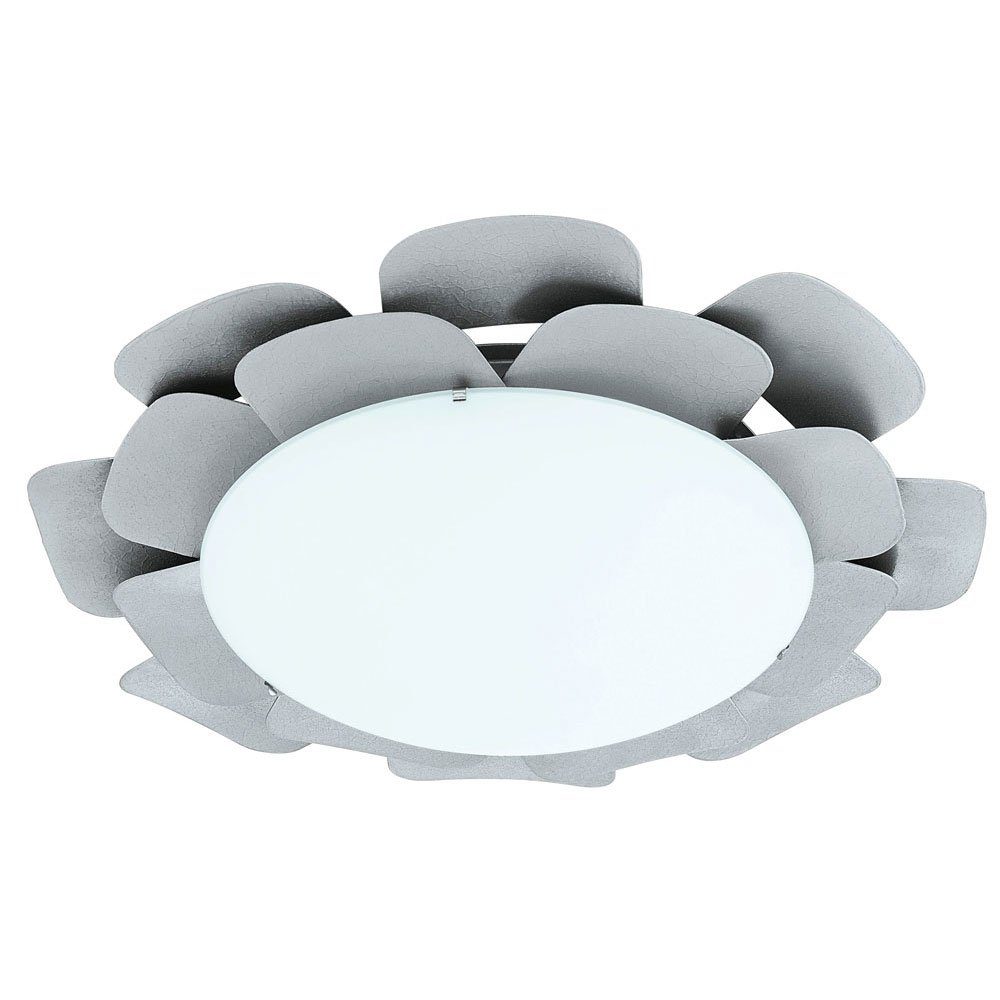 etc-shop LED Deckenleuchte, LED-Leuchtmittel fest verbaut, Warmweiß, Farbwechsel Decken Lampe Wand Leuchte folar Blume im Set