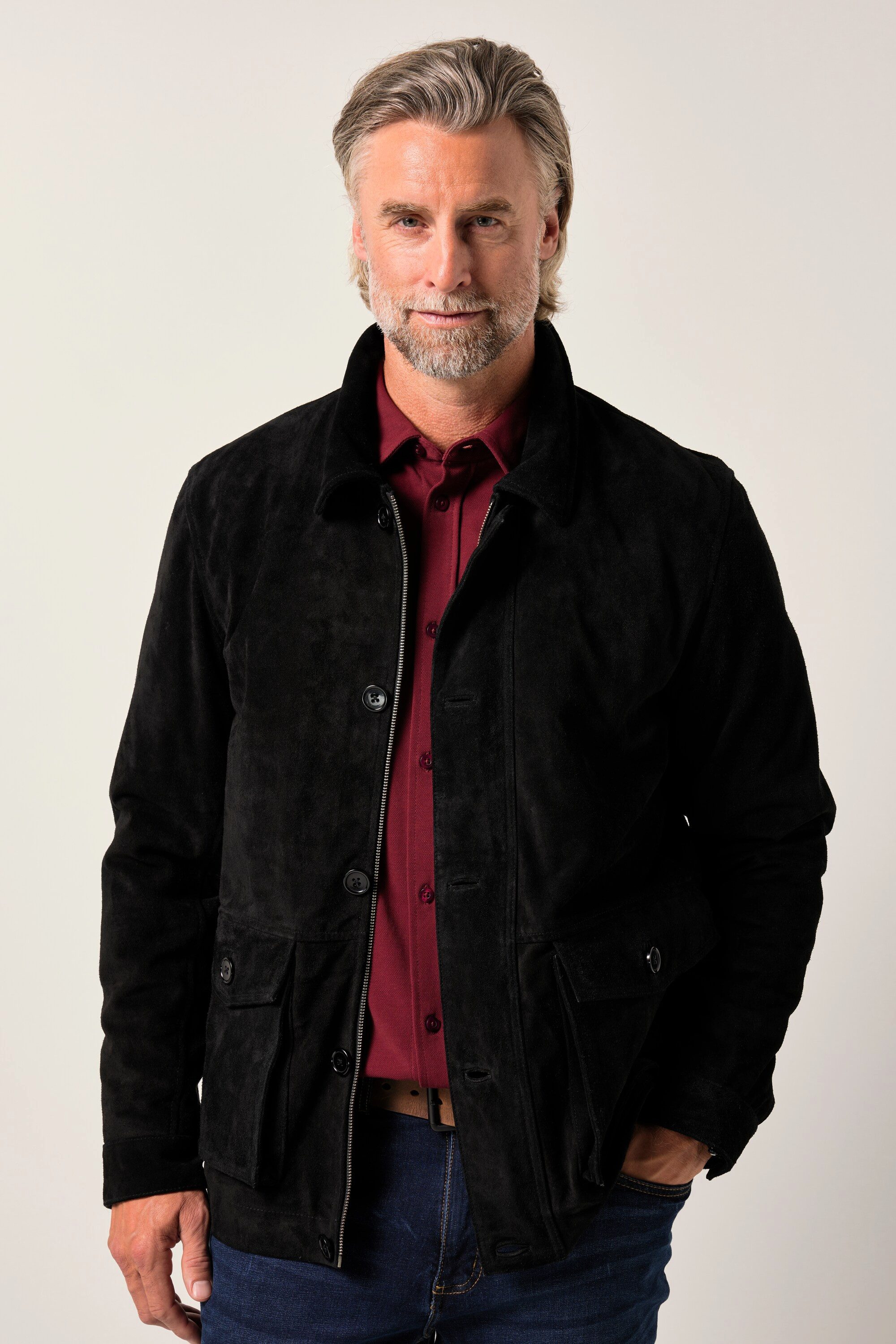 Boston Park Lederjacke Boston Park Lederjacke Leder bestes Rindlseder günstig online kaufen