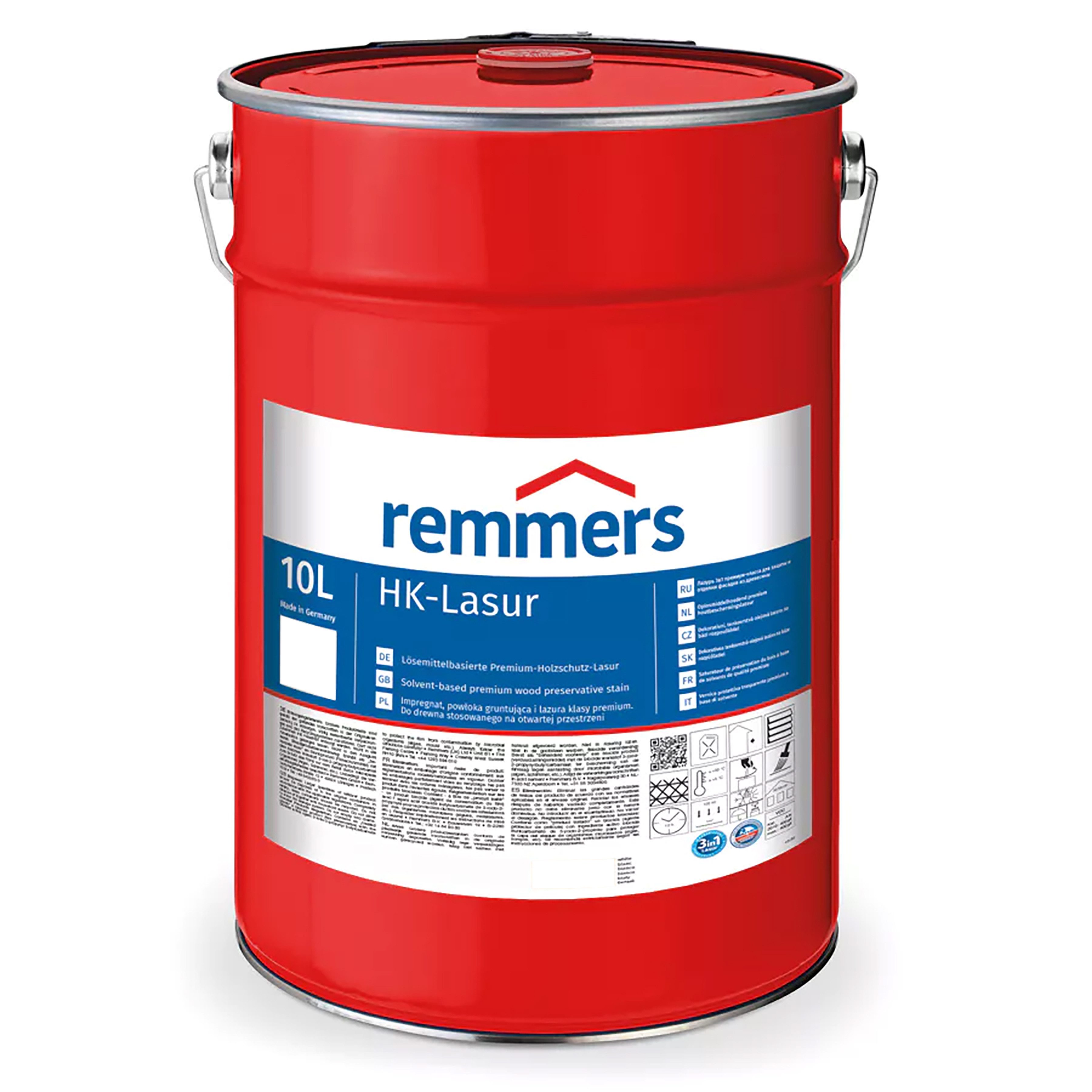 Remmers Holzschutzlasur Remmers HK-Lasur 3in1 – Imprägnierung, Grundierung & Lasur in einem – Bild 4 von 5