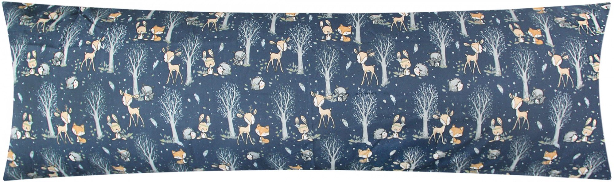 Heubergshop Seitenschläferkissenbezug, (1 Stück), 40x145cm Rehe Waldtiere B günstig online kaufen