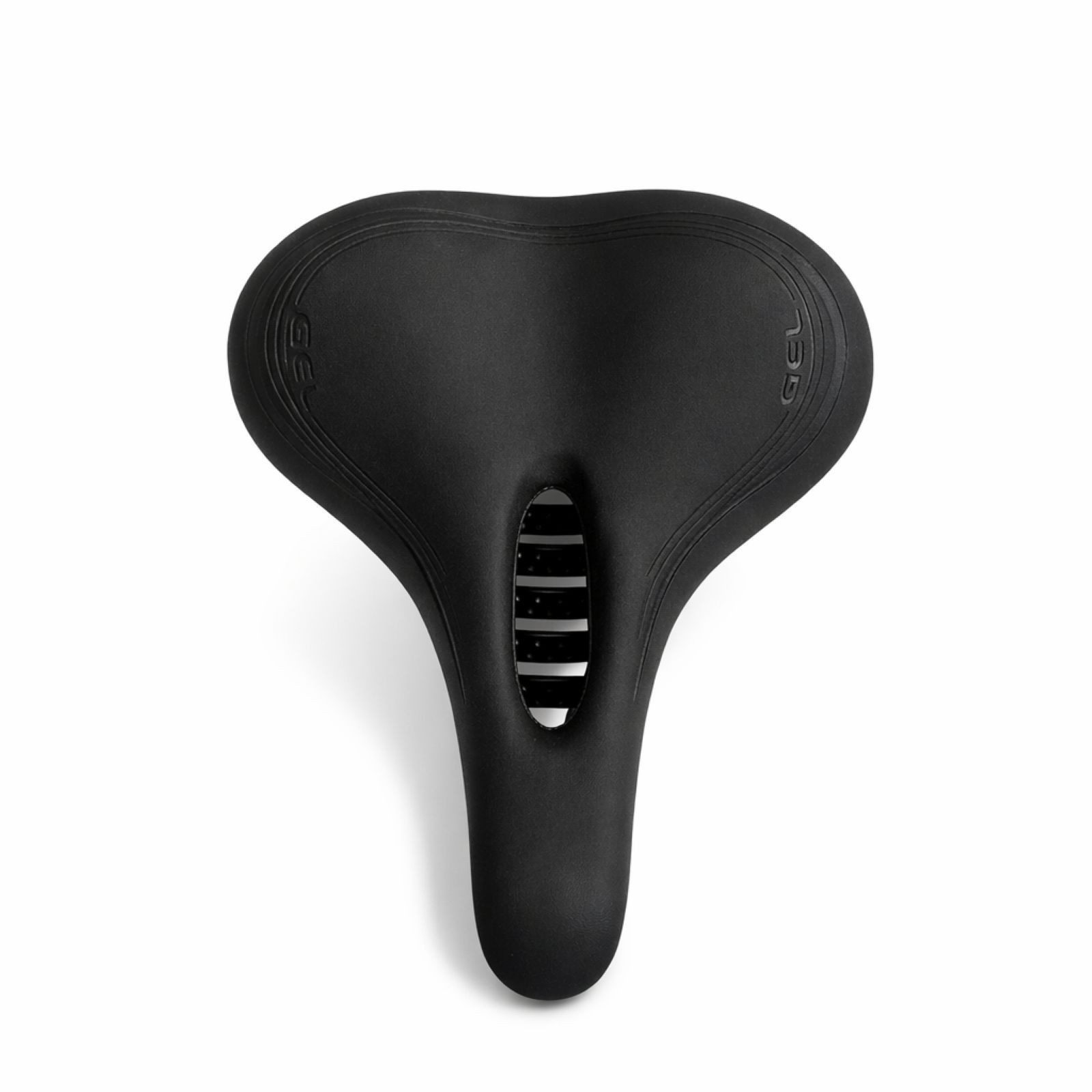 crivit Fahrradsattel Crivit Fahrradsatte, optimale Druckverteilung City-Gel (Einzelartikel, 1-tlg), Gel Komfort extra bequem – Bild 3 von 4