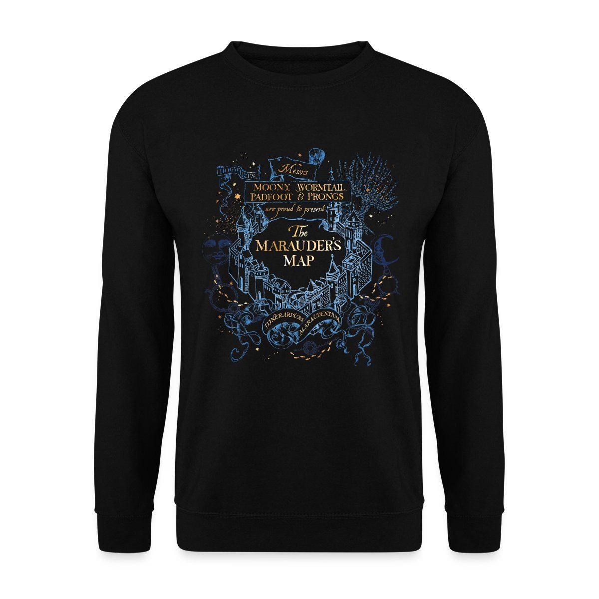 Sweatshirt Harry Potter The Marauder's Map Unisex Pullover