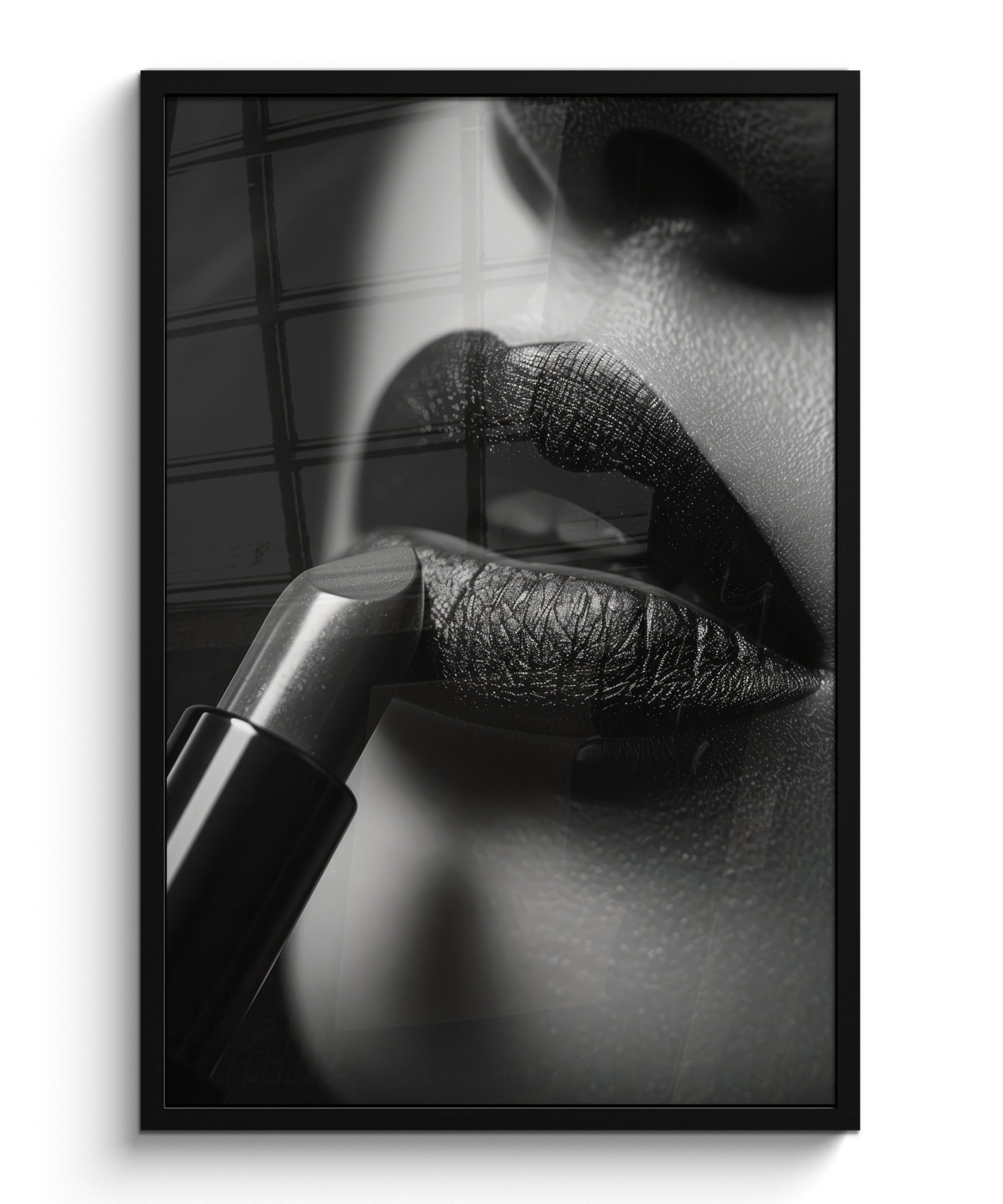 MuchoWow Poster Frau - Lippenstift - günstig online kaufen