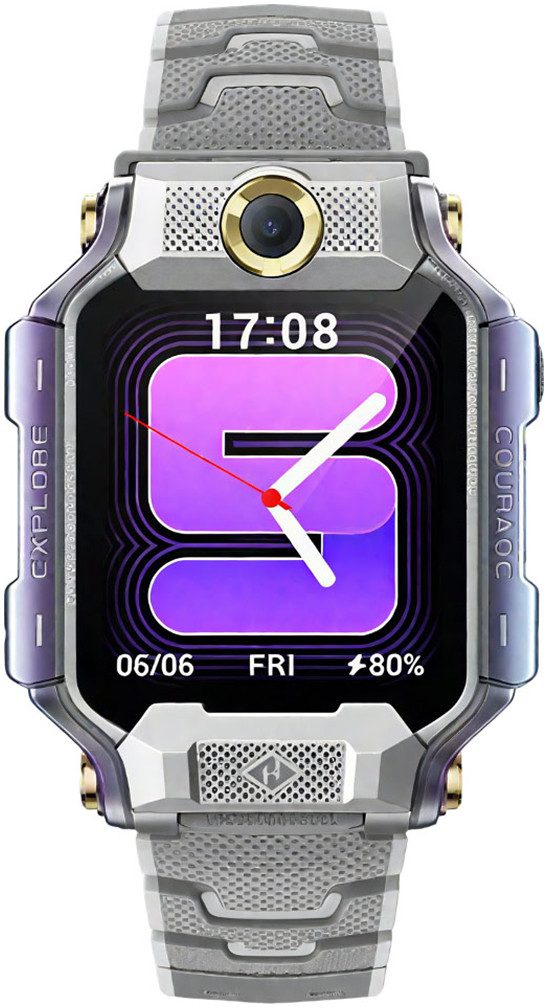 imoo Watch Phone X10 Smartwatch (4,06 cm/1,6 Zoll, CaremeOS)