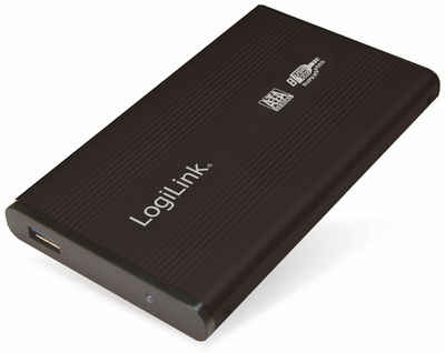 LogiLink Festplatten-Gehäuse LOGILINK 6,35 cm (2,5) Festplatten-Gehäuse, USB