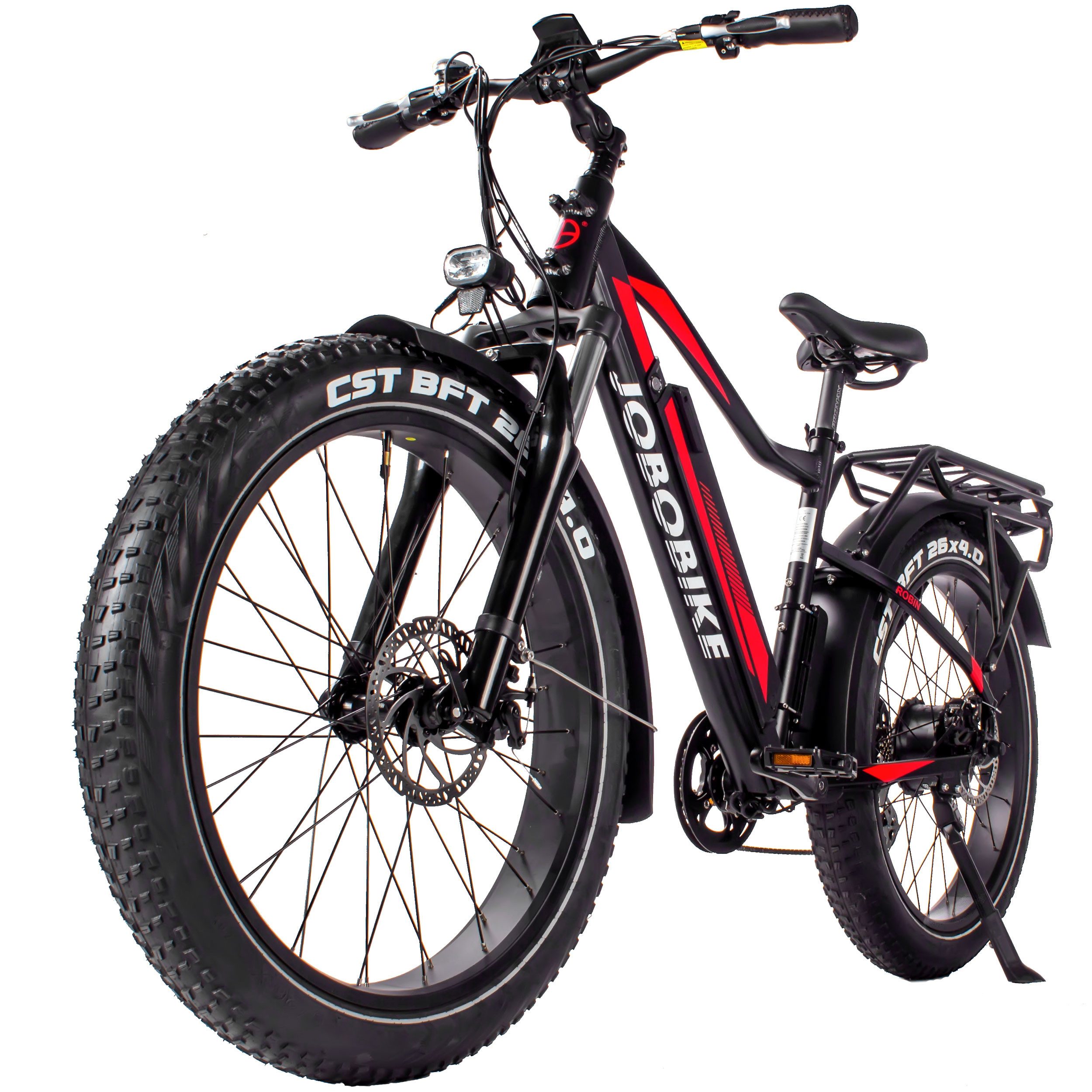 E-Bike Mountainbike 26*4 Zoll für Damen und Herren, Robin Mountainbike, 65-100km