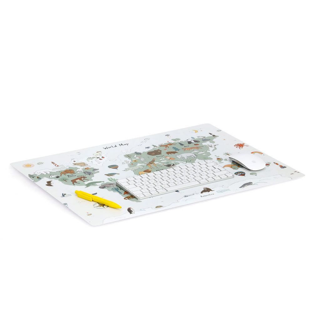 Basera® Schreibtischunterlage Schreibtisch- und Bastelunterlage "Tierwelt", (1 tlg)