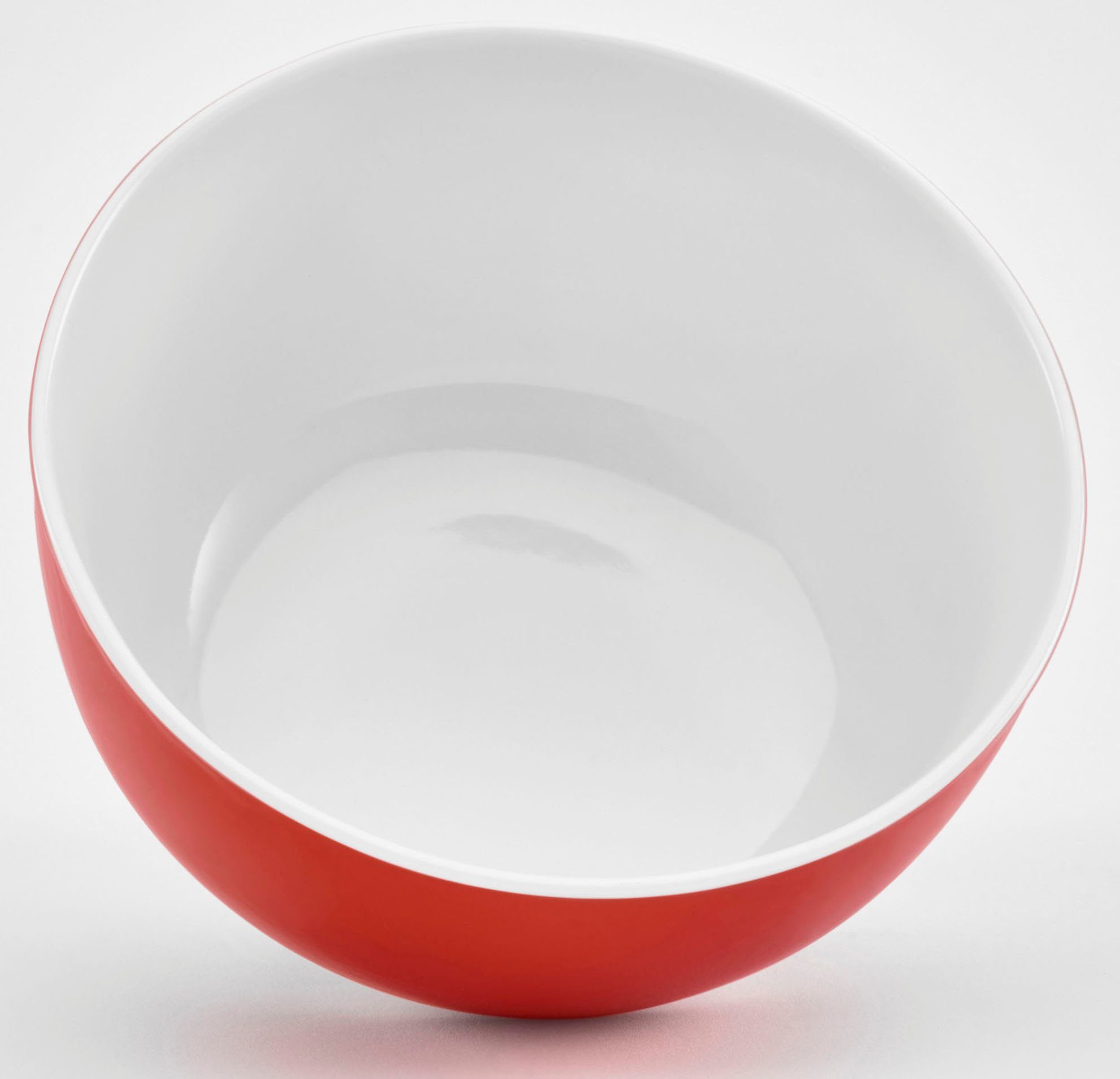 van Well Müslischale Vario, Porzellan, (Set, 6-tlg), spülmaschinen- und mikrowellengeeignet, Ø 14 cm