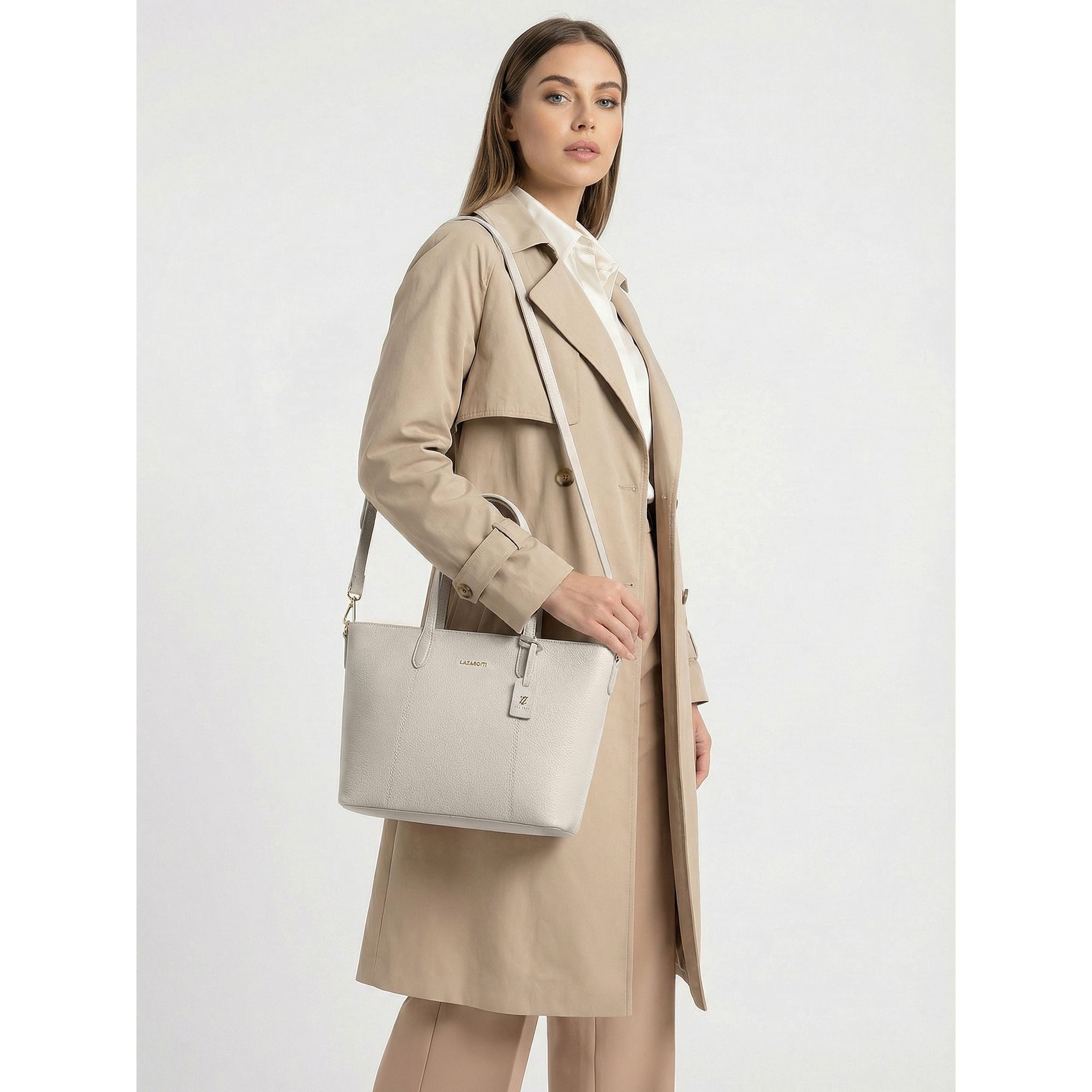 Lazarotti Shopper Bologna Leather, Leder