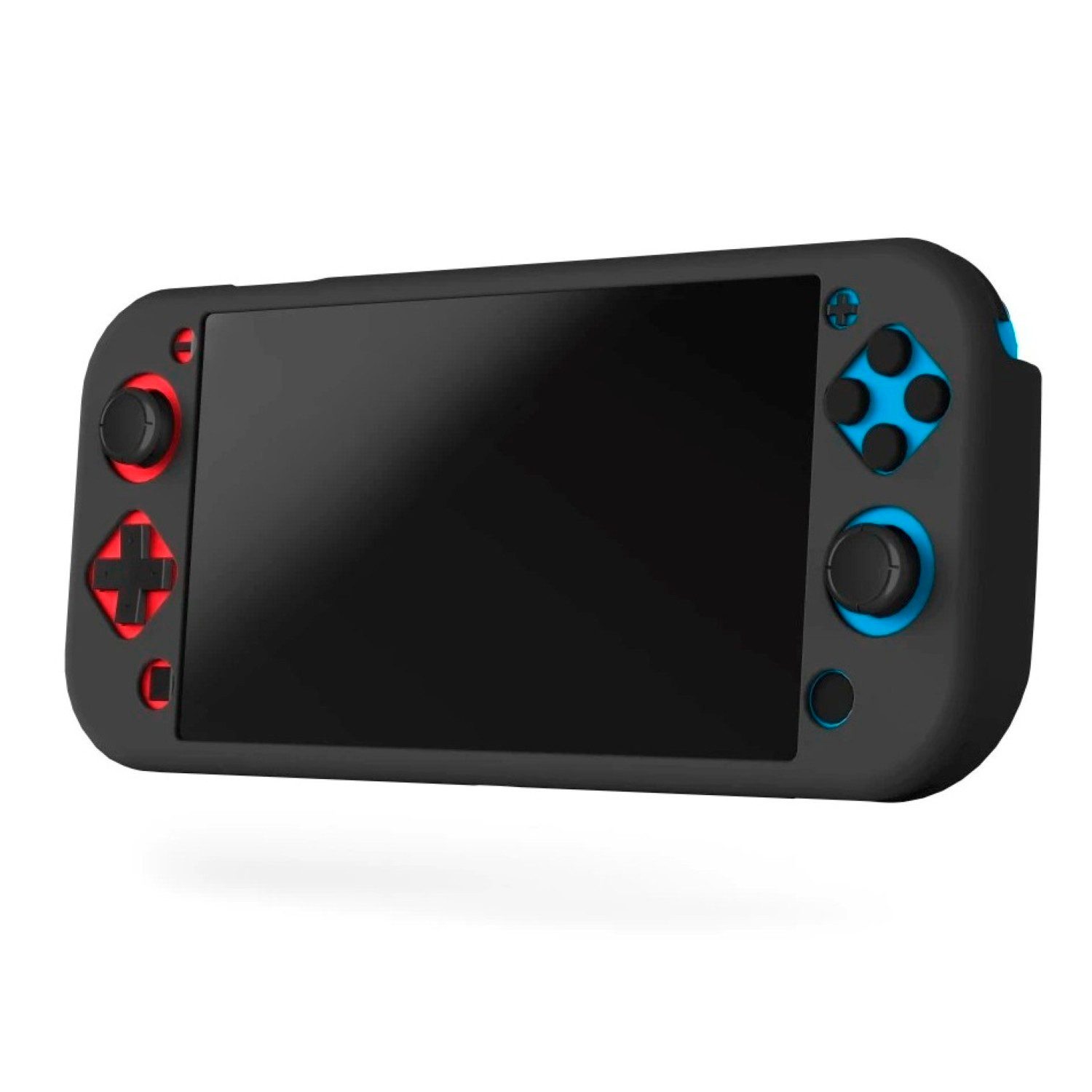 Hama Nintendo-Schutzhülle Skin Schutzhülle für Nintendo Switch OLED Konsole, Grip Cover Aufbewahrung Schutz Hülle Soft Case Reise Etui