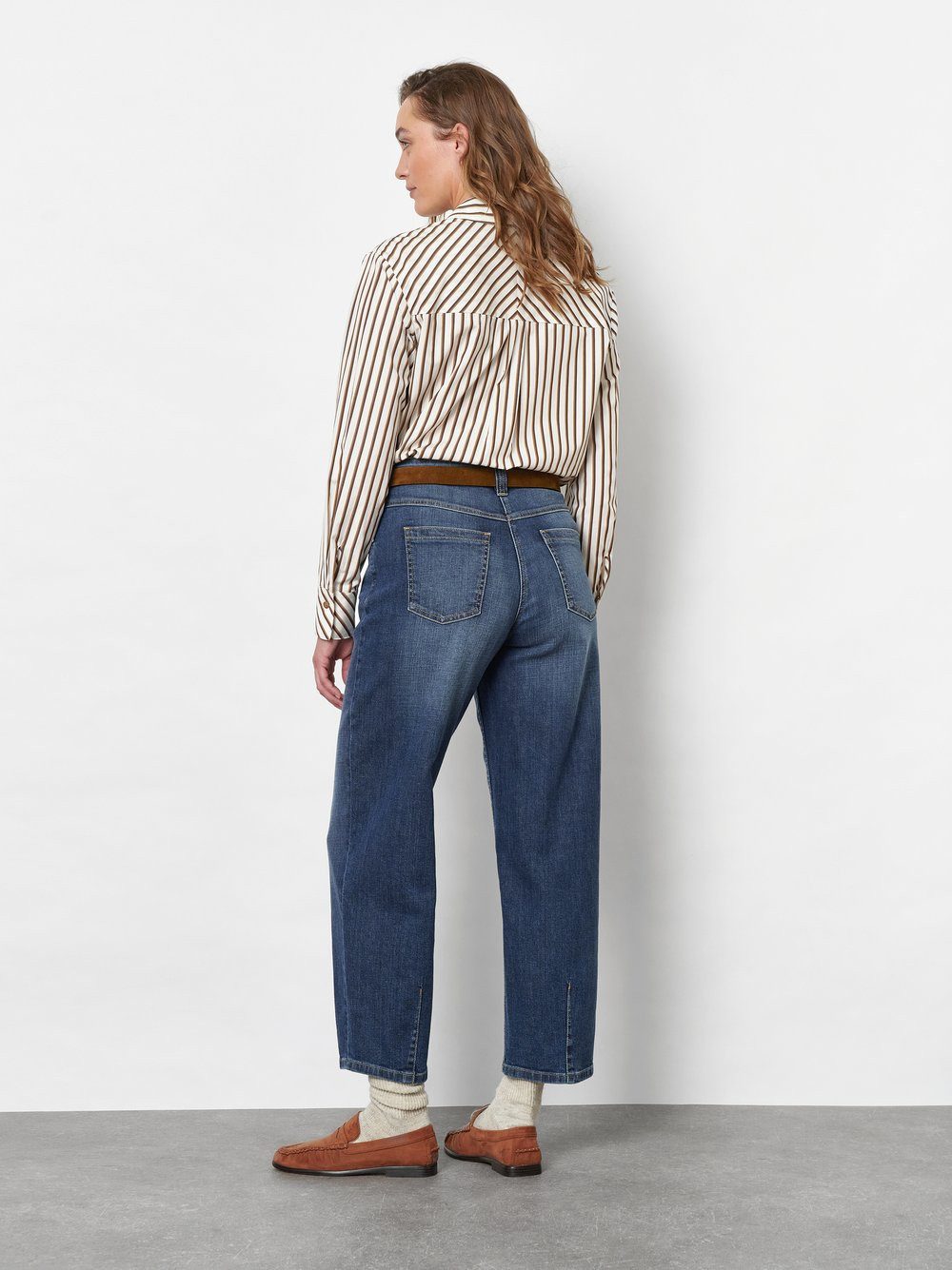 TONI 7/8-Jeans Liv Barrel 7/8 mit Taschen