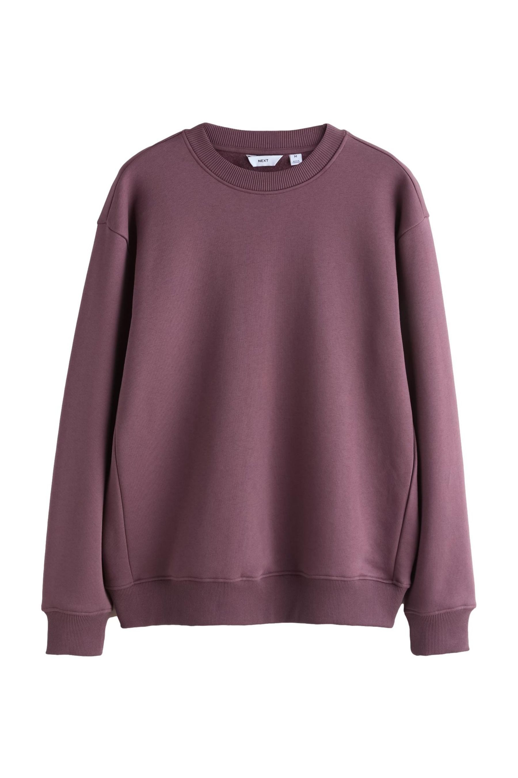 Next Sweater Schweres Regular Fit Rundhalssweatshirt (1-tlg)