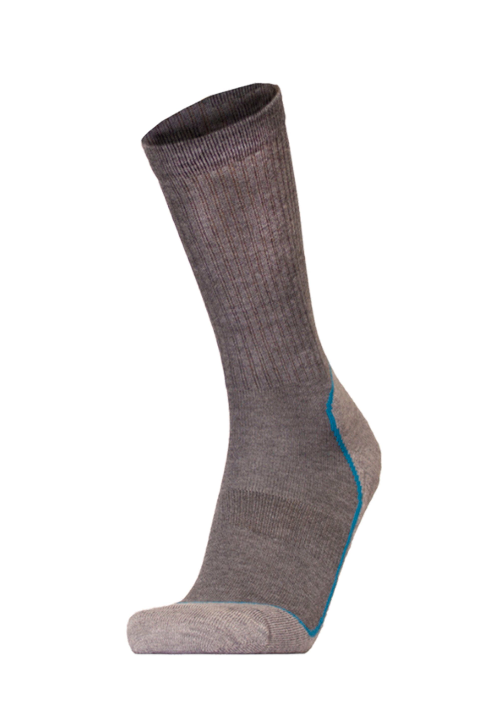 (1-Paar) funktionalem Socken KEVO grau aus UphillSport Material